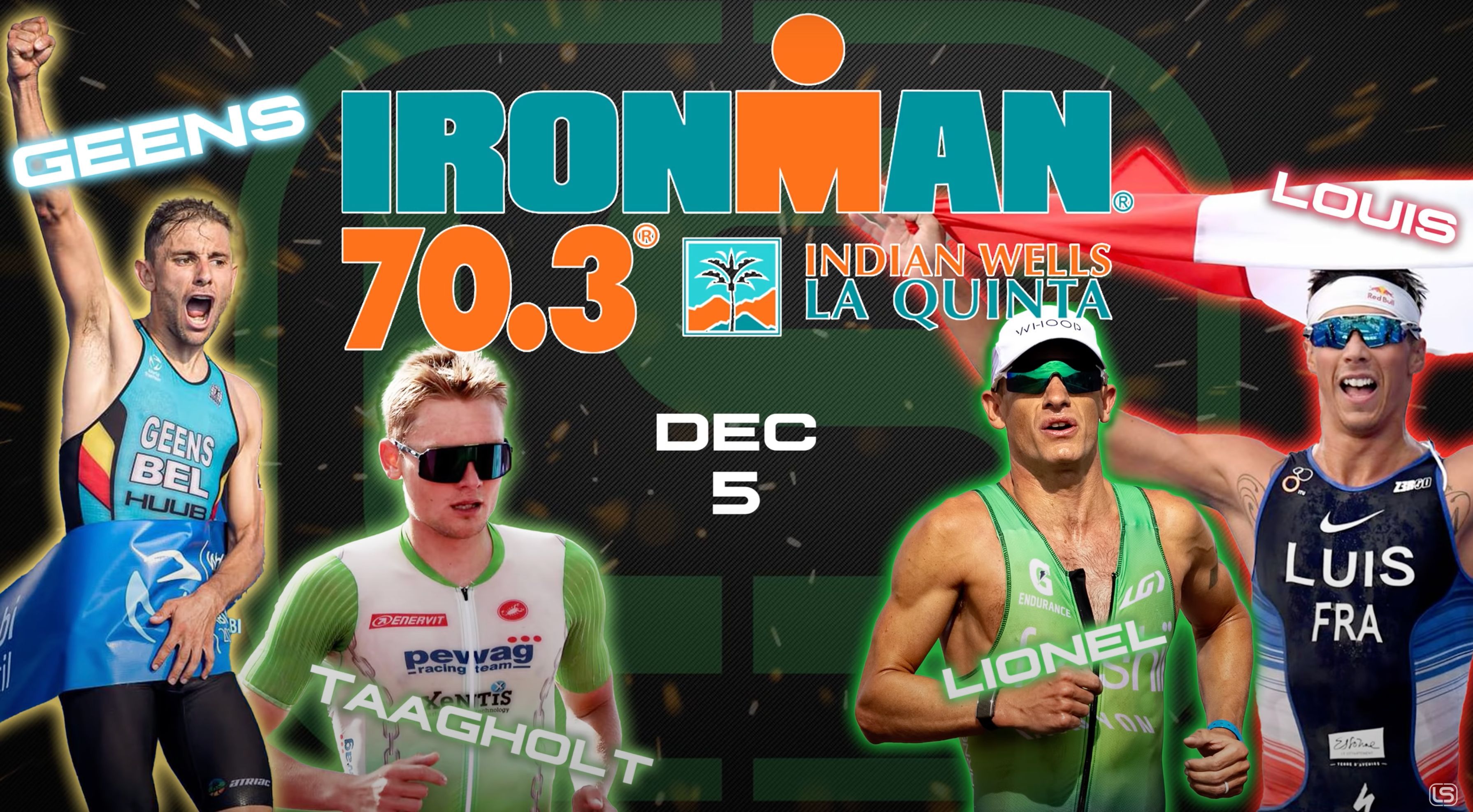 Lionel Sanders Vs Vincent Luis, duelo en la cumbre en el IRONMAN 70.3 Indian Wells
