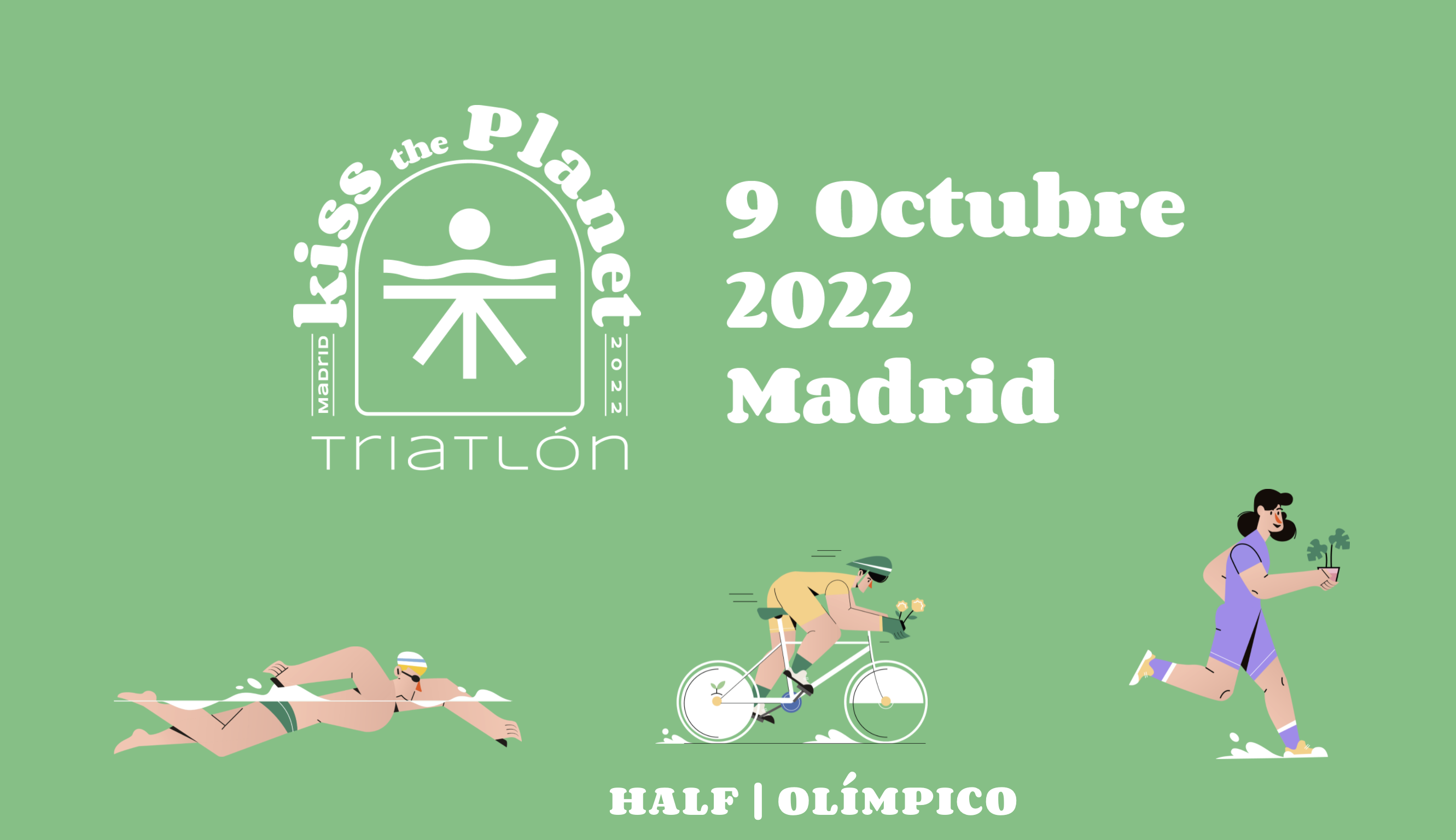 Triatlón KISS the Planet Madrid... ¡Half a 120€ y Olímpico a 40€ hasta el 20 de diciembre!