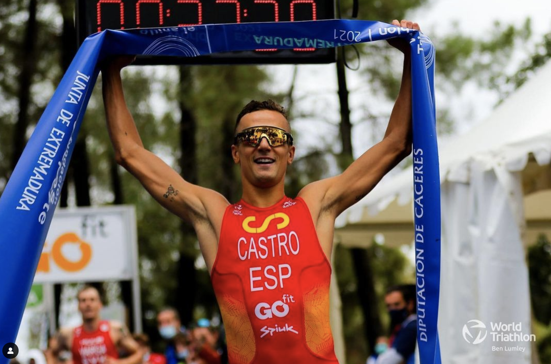 David Castro es el TRIATLETA DEL MES de la Revista Triatlón... por muchas razones