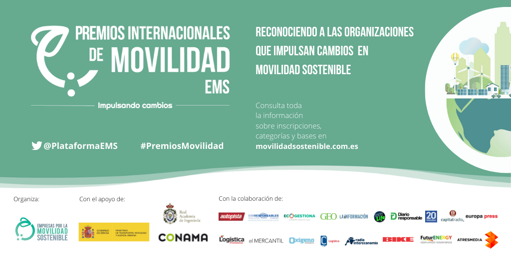 Último mes para presentar candidaturas a los Premios Internacionales de Movilidad EMS