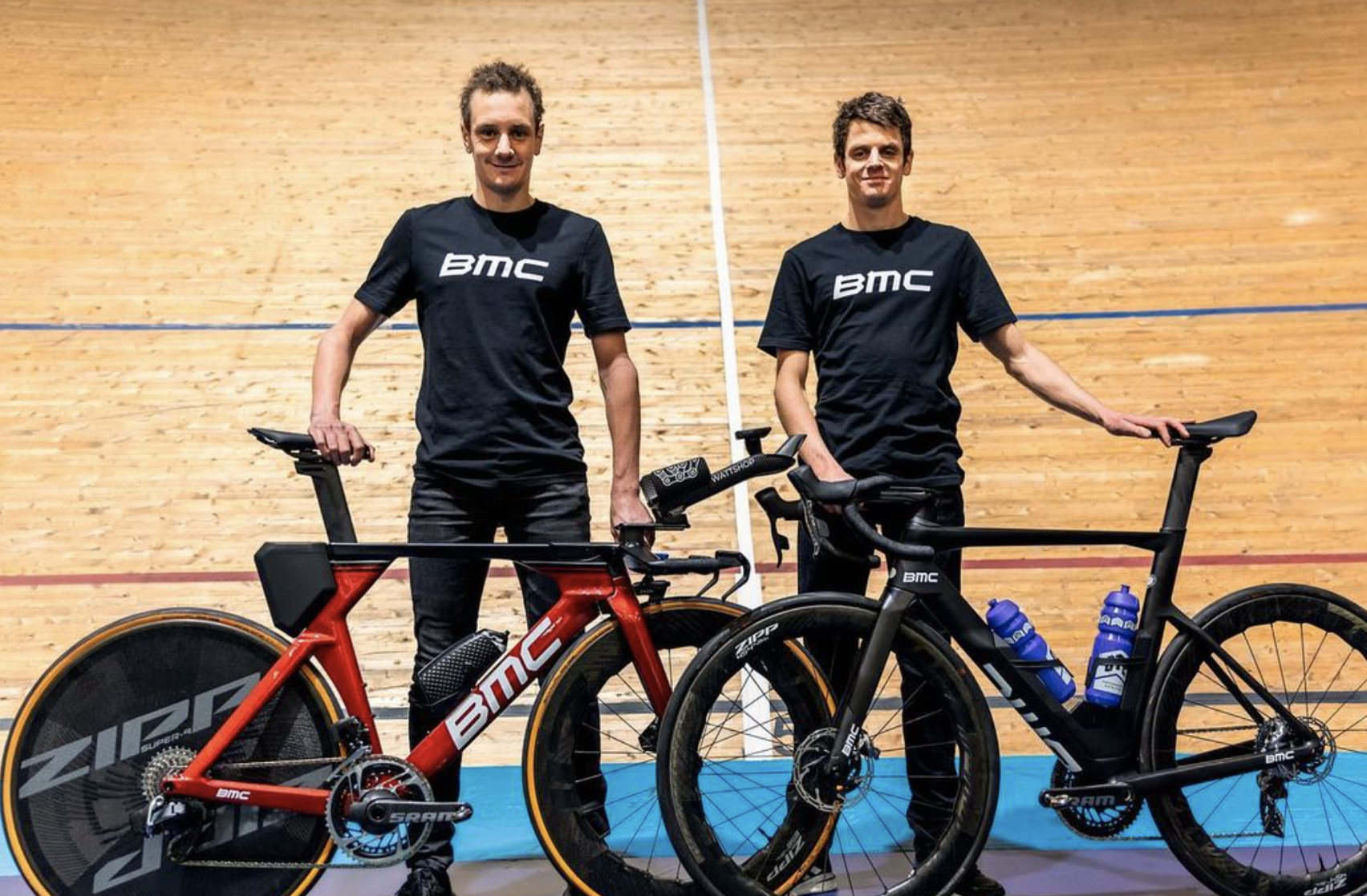 Los Brownlee competirán con bicis BMC los próximos tres años