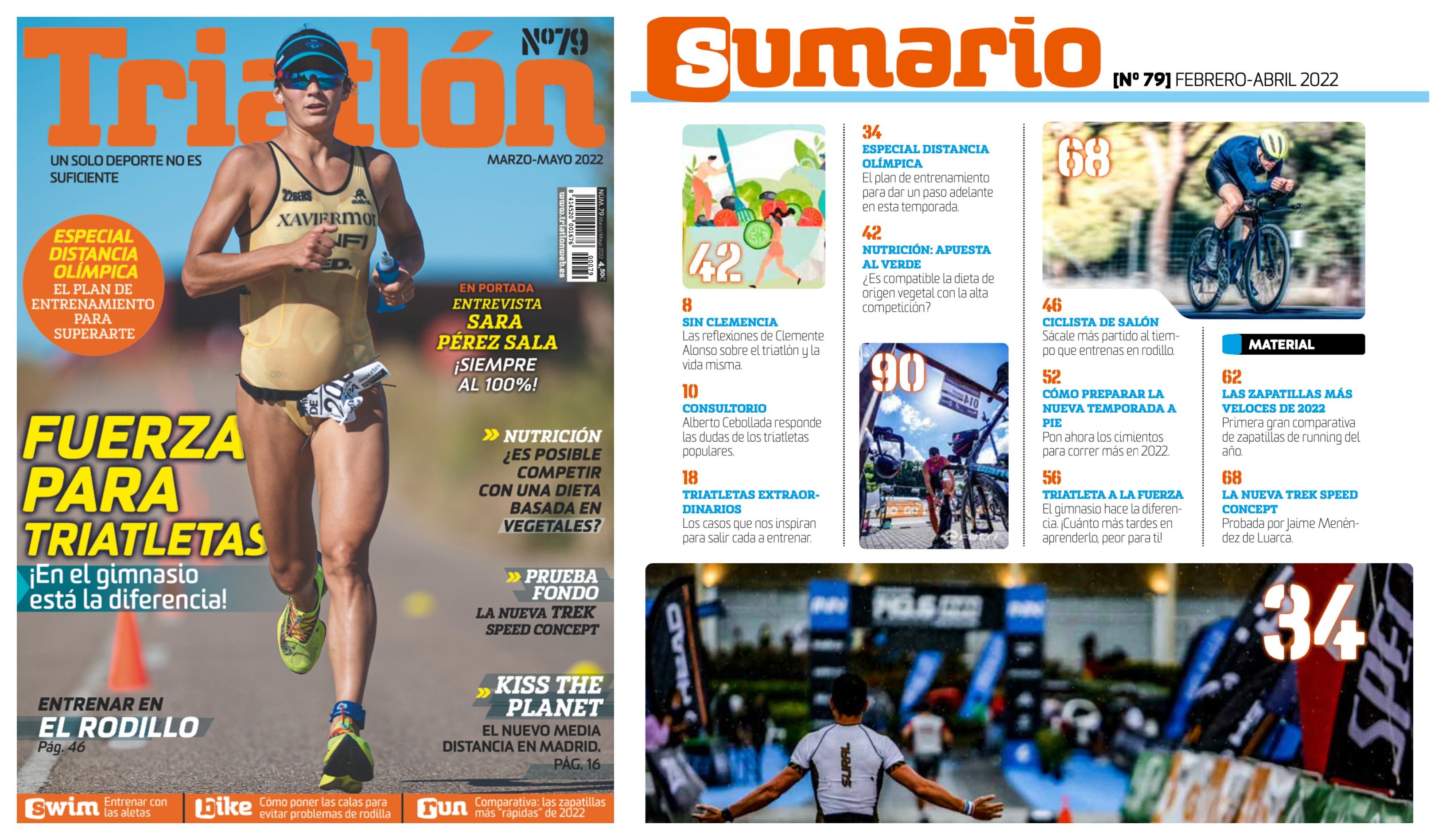 Ya está a la venta el número 79 de la Revista Triatlón