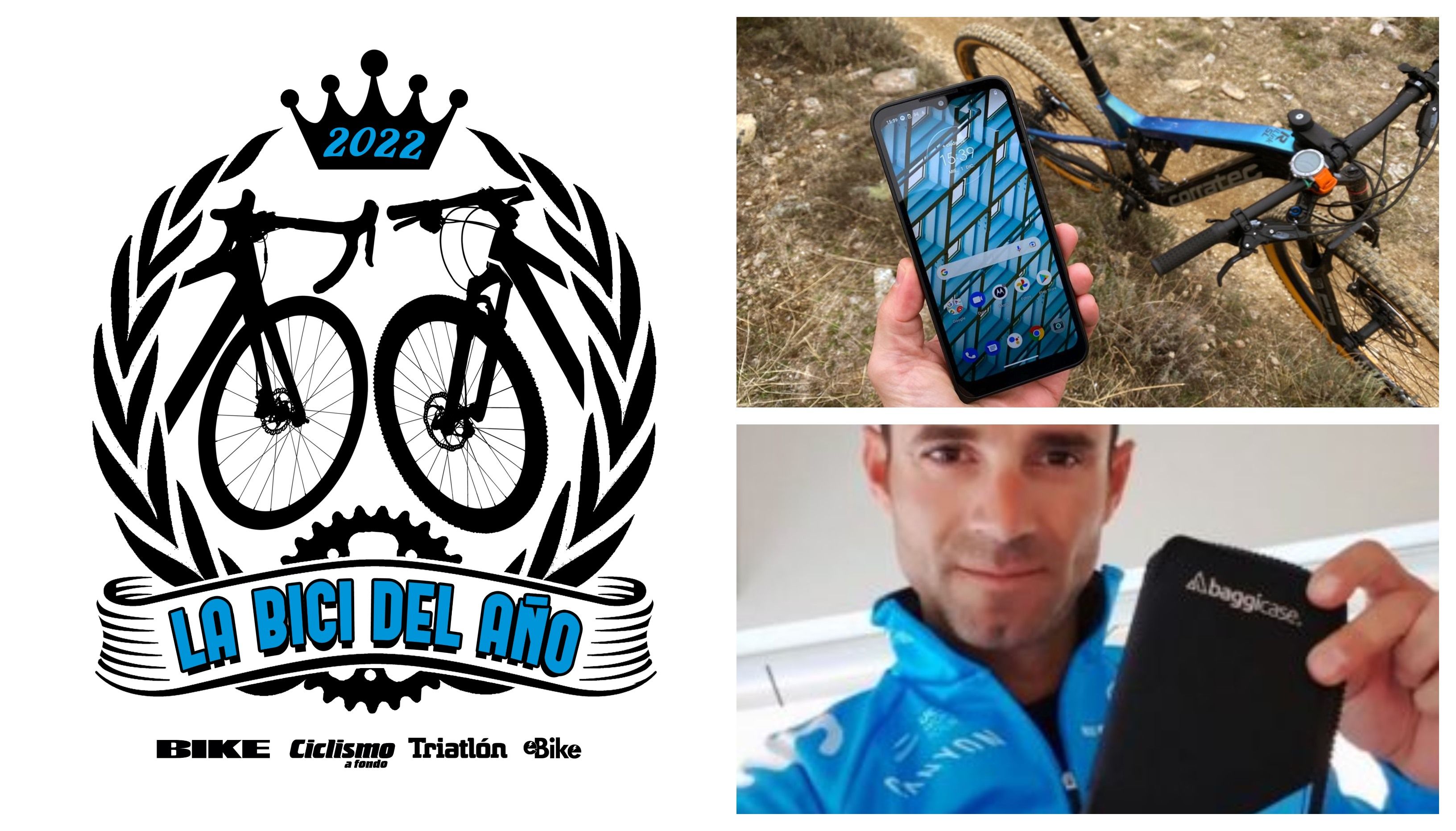 Vota por La Bici del Año 2022 y llévate un Motorola Defy y una funda Baggycase personalizada