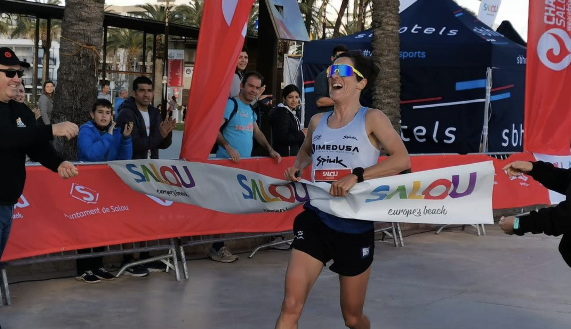 Marcón de Guru Frades en media maratón