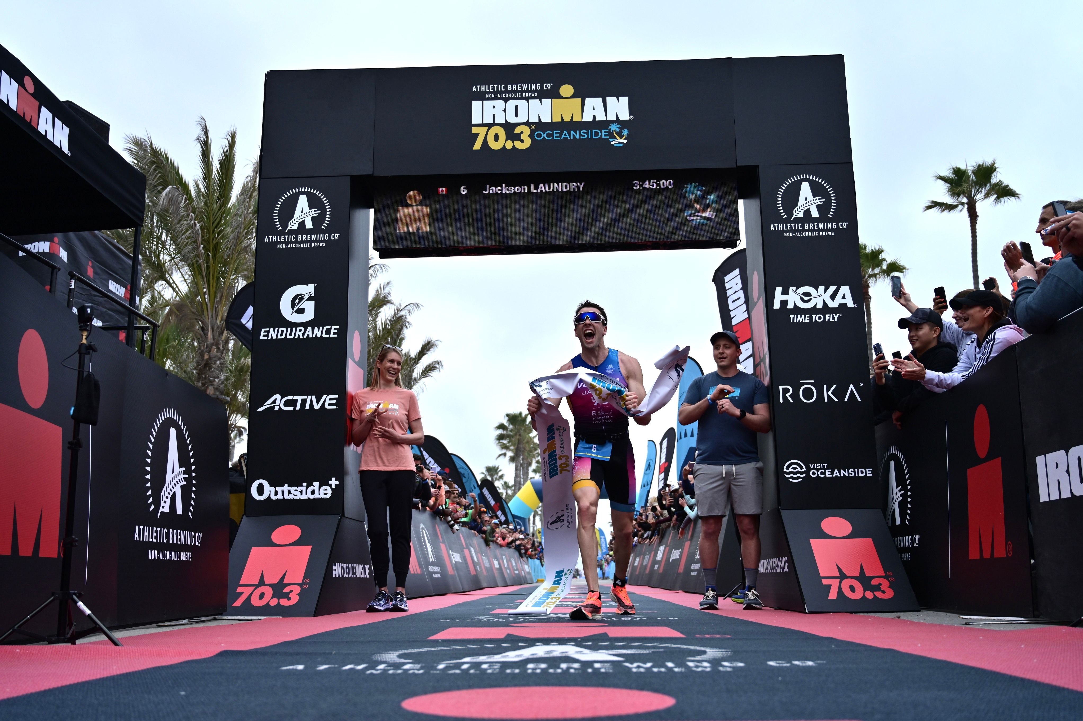 Jackson Laundry gana el IRONMAN 70.3 de Oceanside