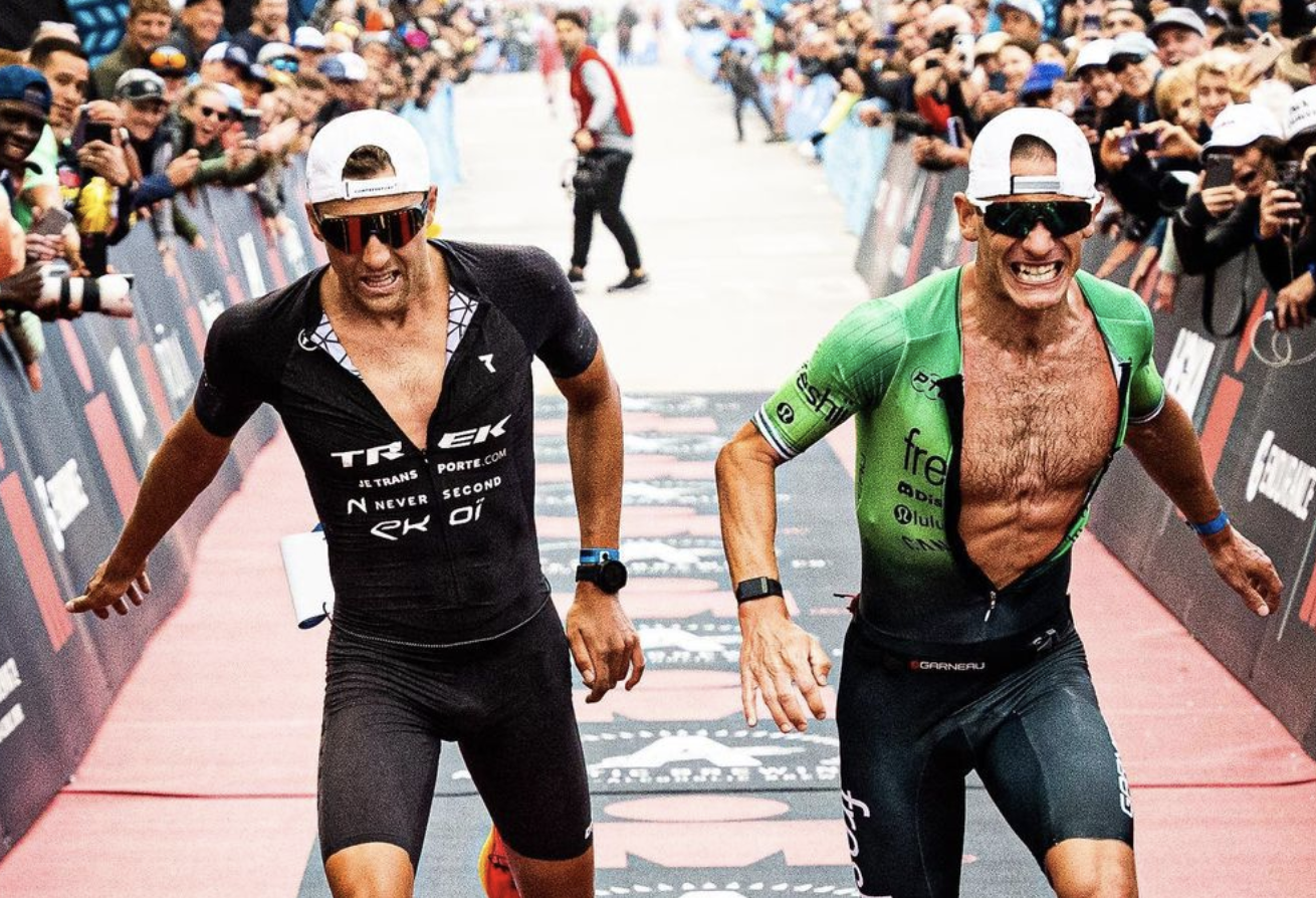 Rudy Von Berg relata cómo fue el agónico y épico sprint con Lionel Sanders en el IRONMAN 70.3 de Oceanside el pasado sábado.