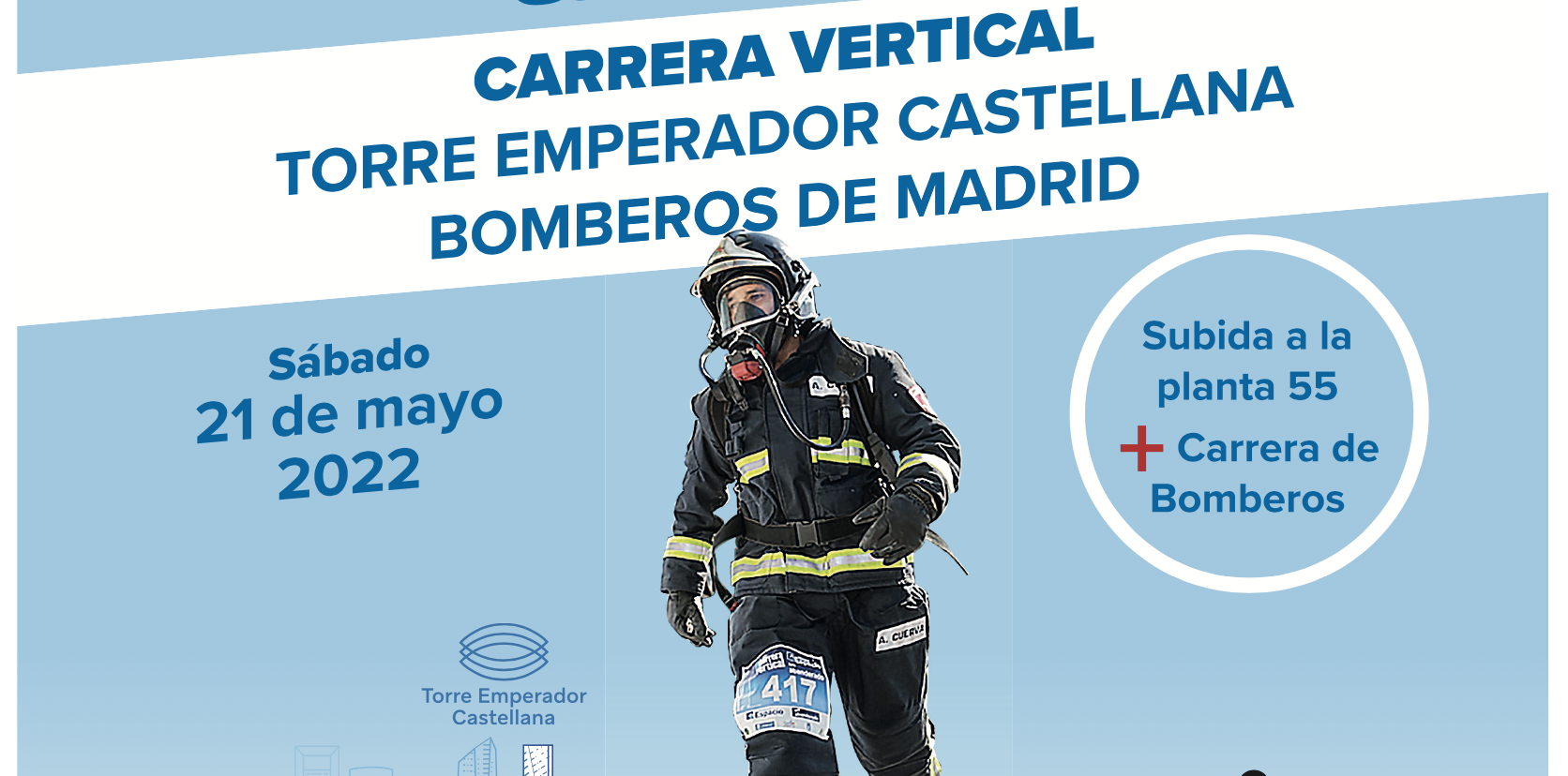 Atrévete con el reto de la VI Carrera Vertical Bomberos de Madrid   Torre Emperador