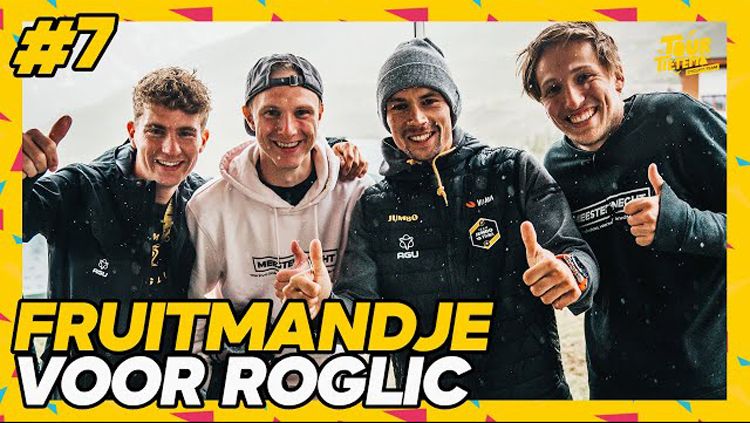 Bas Tietema y Primoz Roglic Bas Tietema y Primoz Roglic