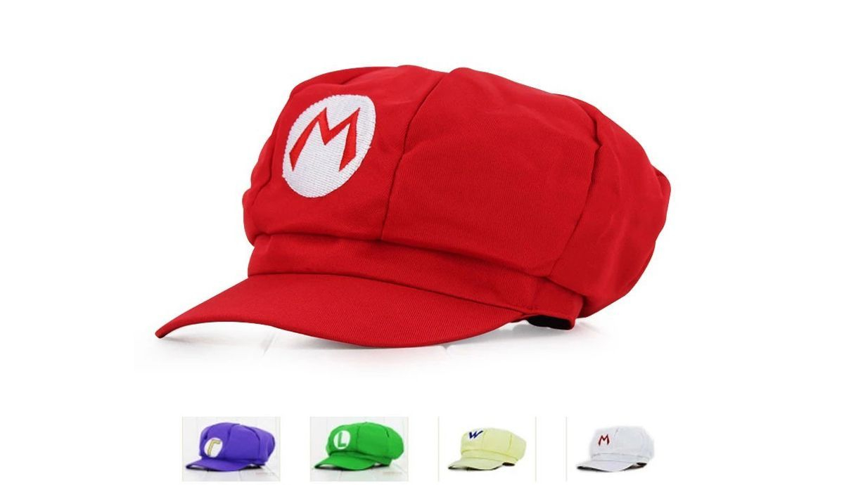 Gorro de Super Mario Odyssey para adultos y ni os gorra de Super Mario Luigi Bros Q90