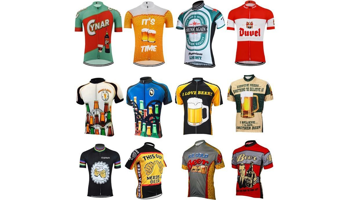 maillot de ciclismo para amantes de la cerveza