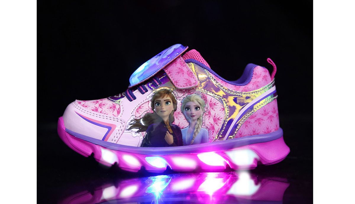 Frozen Disney Zapatillas deportivas niña con iluminacion