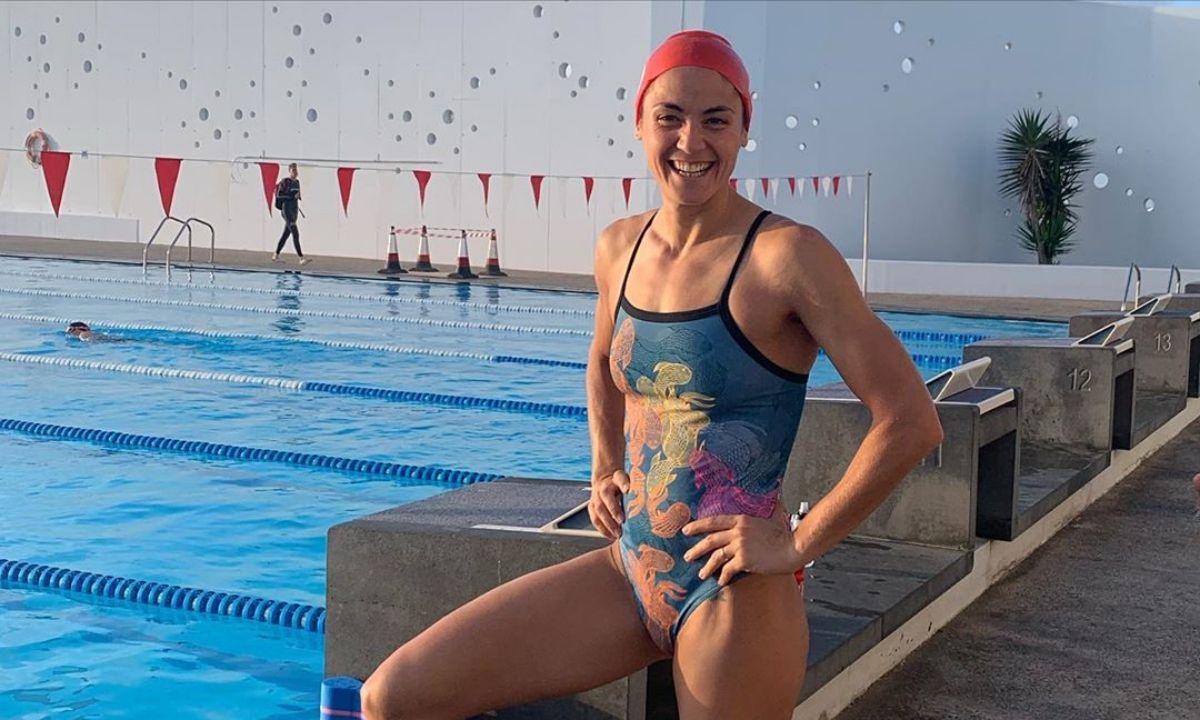 Entrenando la natación en seco con Sara Pérez: ejercicios específicos.