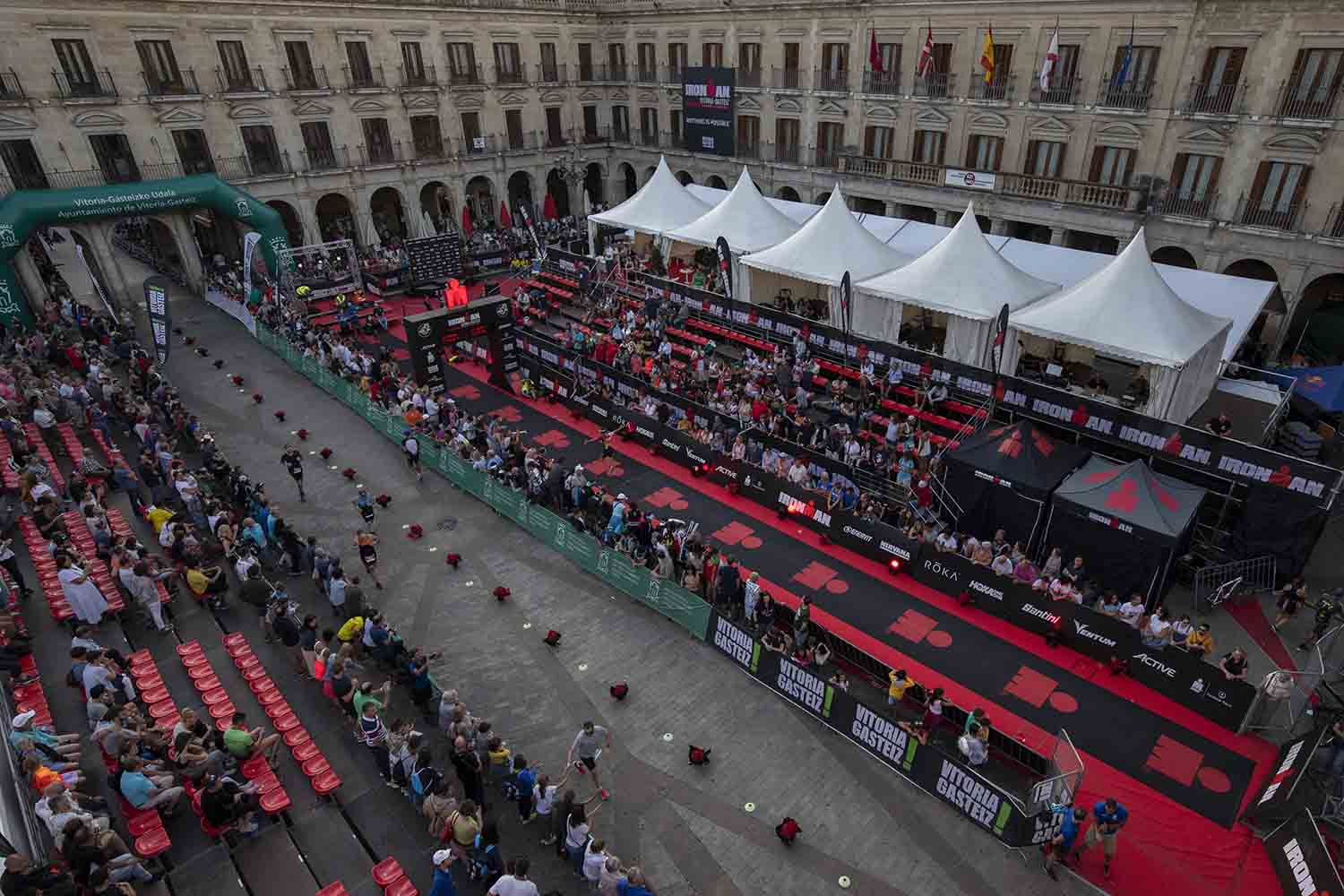 IM Vitoria finish line IM Vitoria finish line