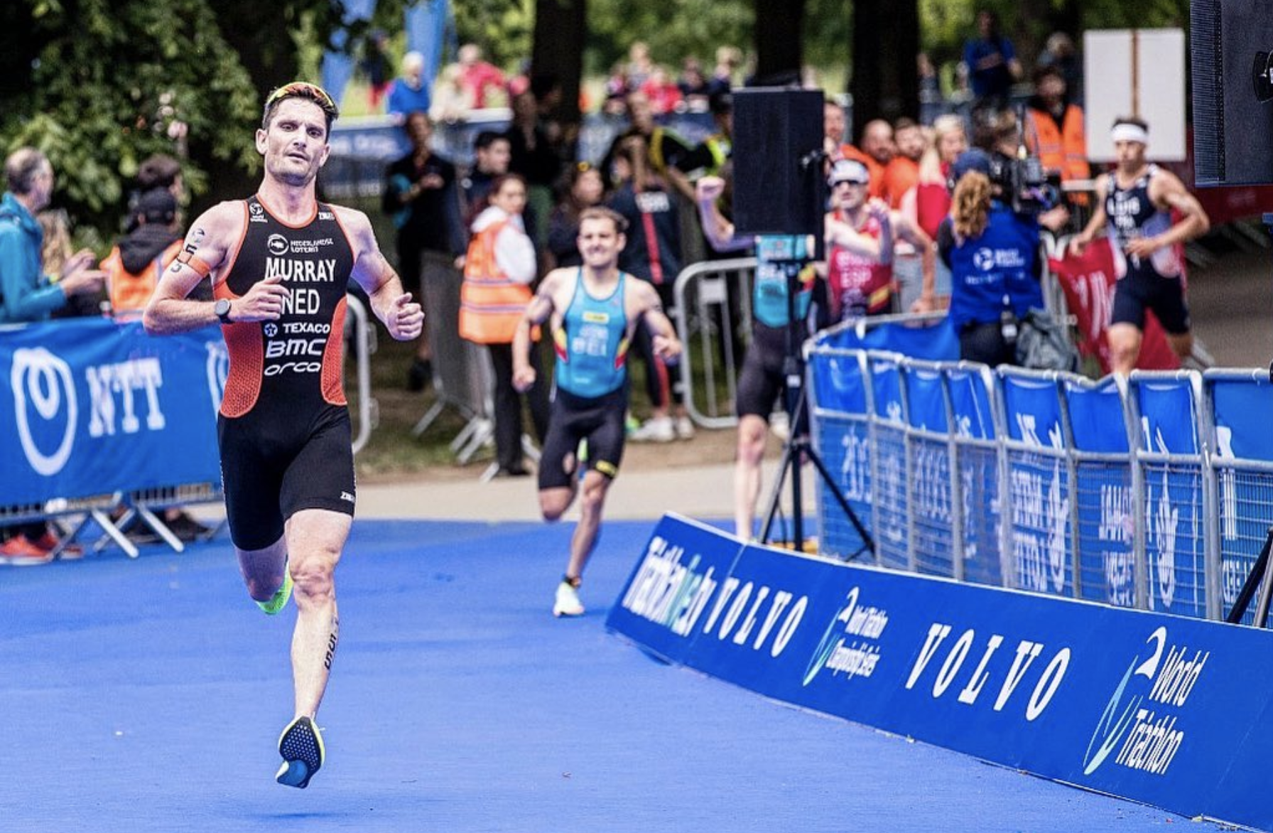 Richard Murray, del quirófano por una arritmia cardíaca... al 7º puesto en las WTS de Leeds.