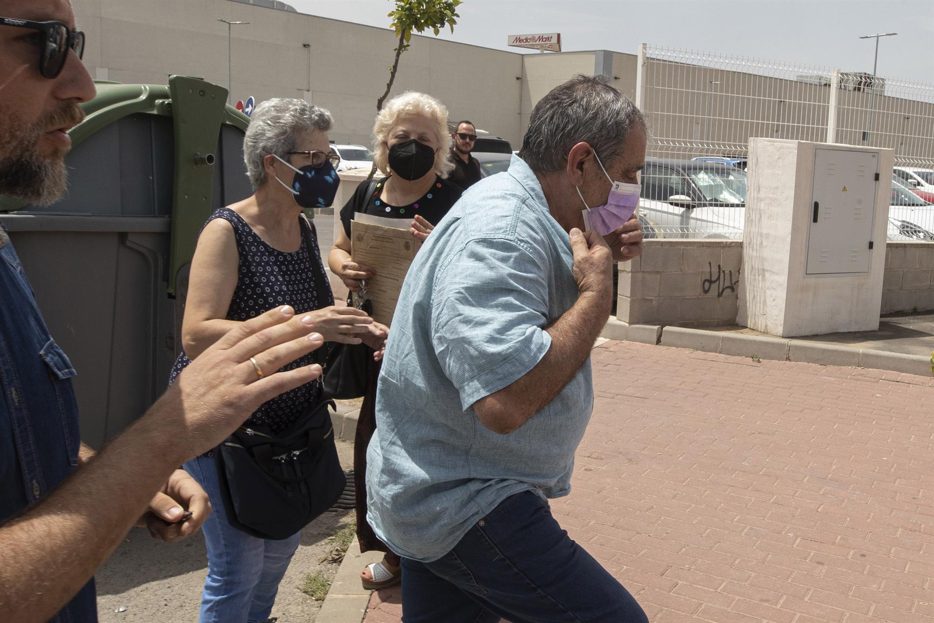 El conductor acusado de atropellar a Valverde y dos compañeros fue guardia civil.