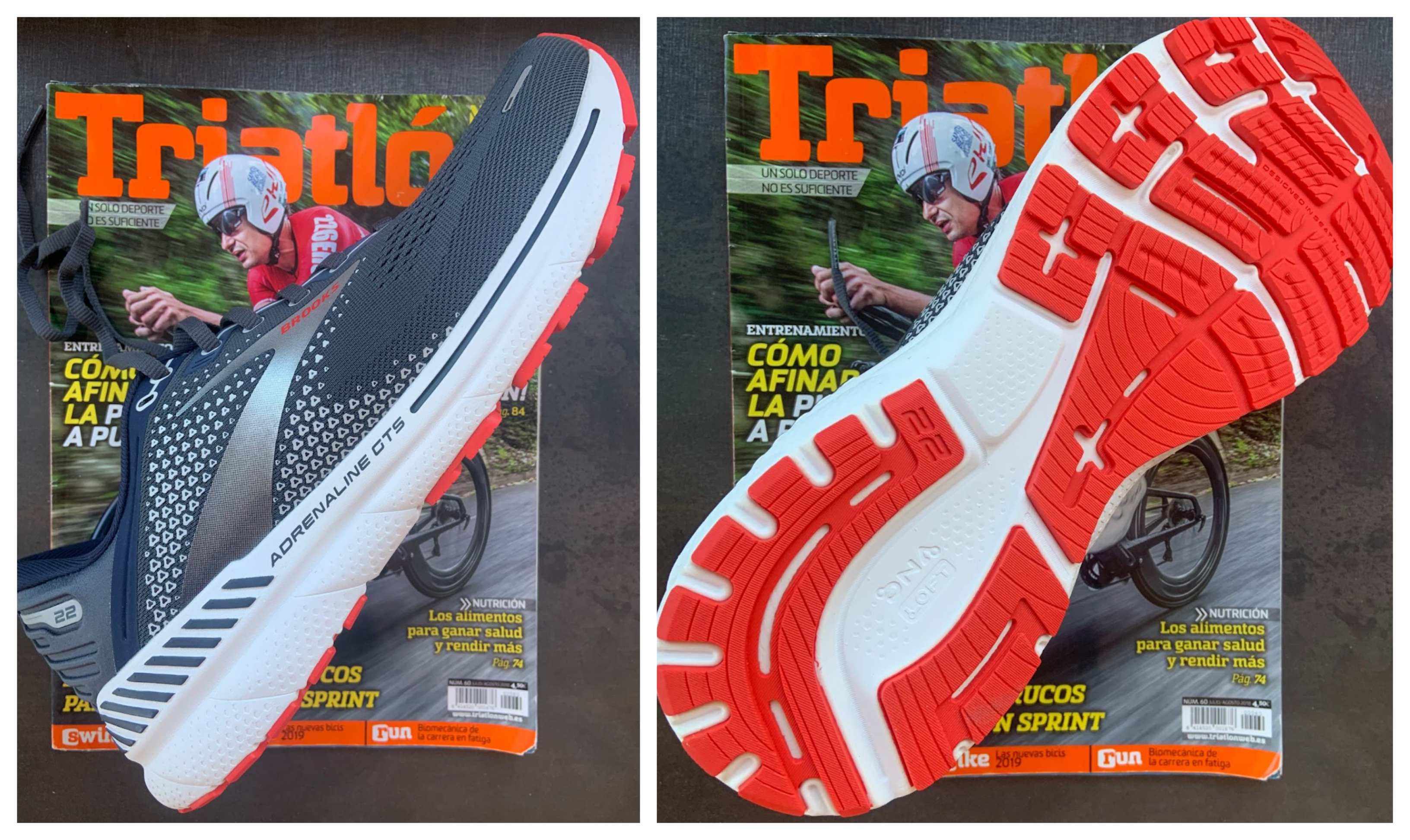 [TEST] Así es la Adrenaline GTS 22 de Brooks  discreta por fuera, eficaz biomecánicamente por dentro