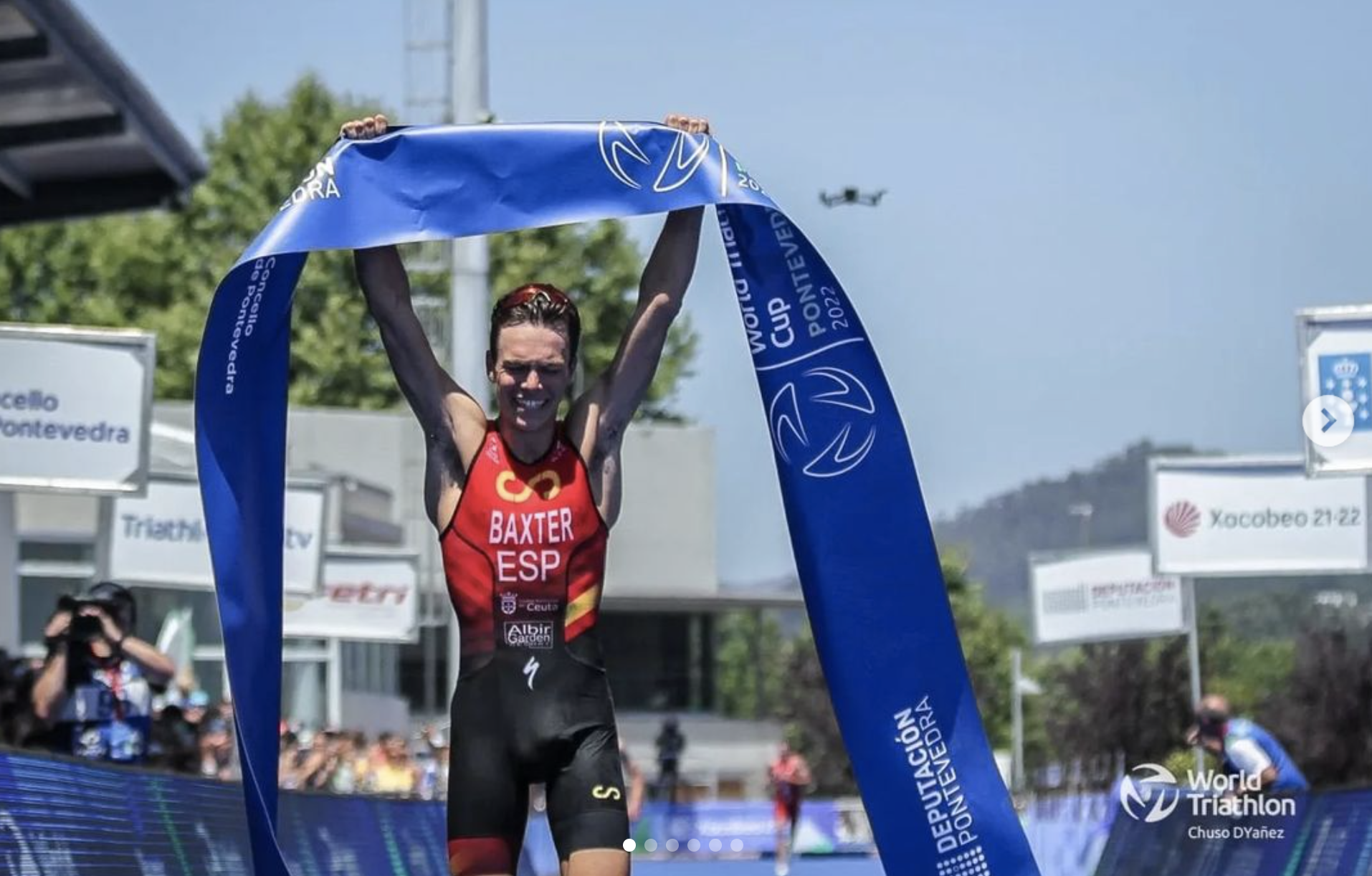 Sergio Baxter gana la Copa del Mundo de Pontevedra.