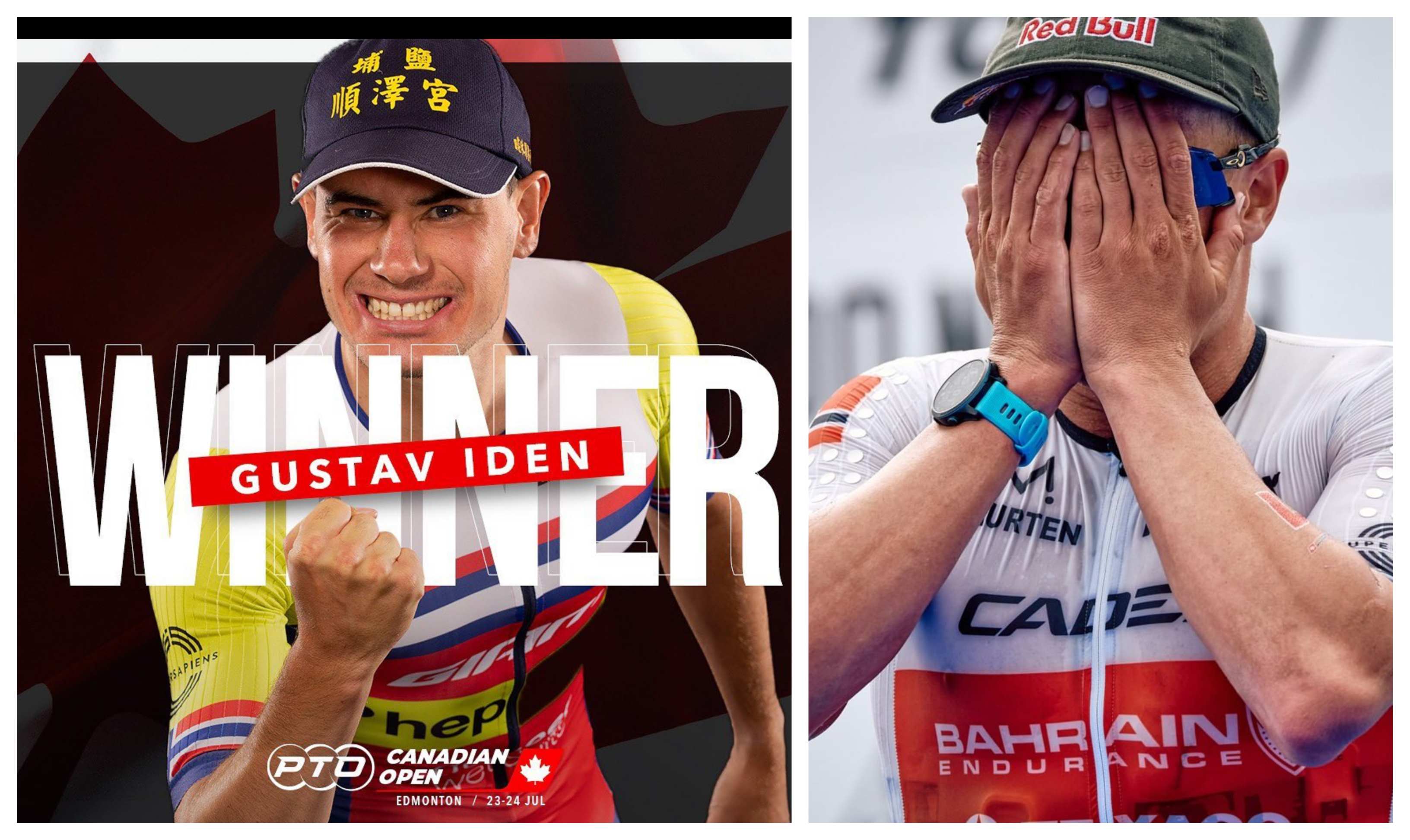 Gustav Iden 'cortocircuita' a Kristian Blummenfelt para imponerse en el Open de Canadá de la PTO