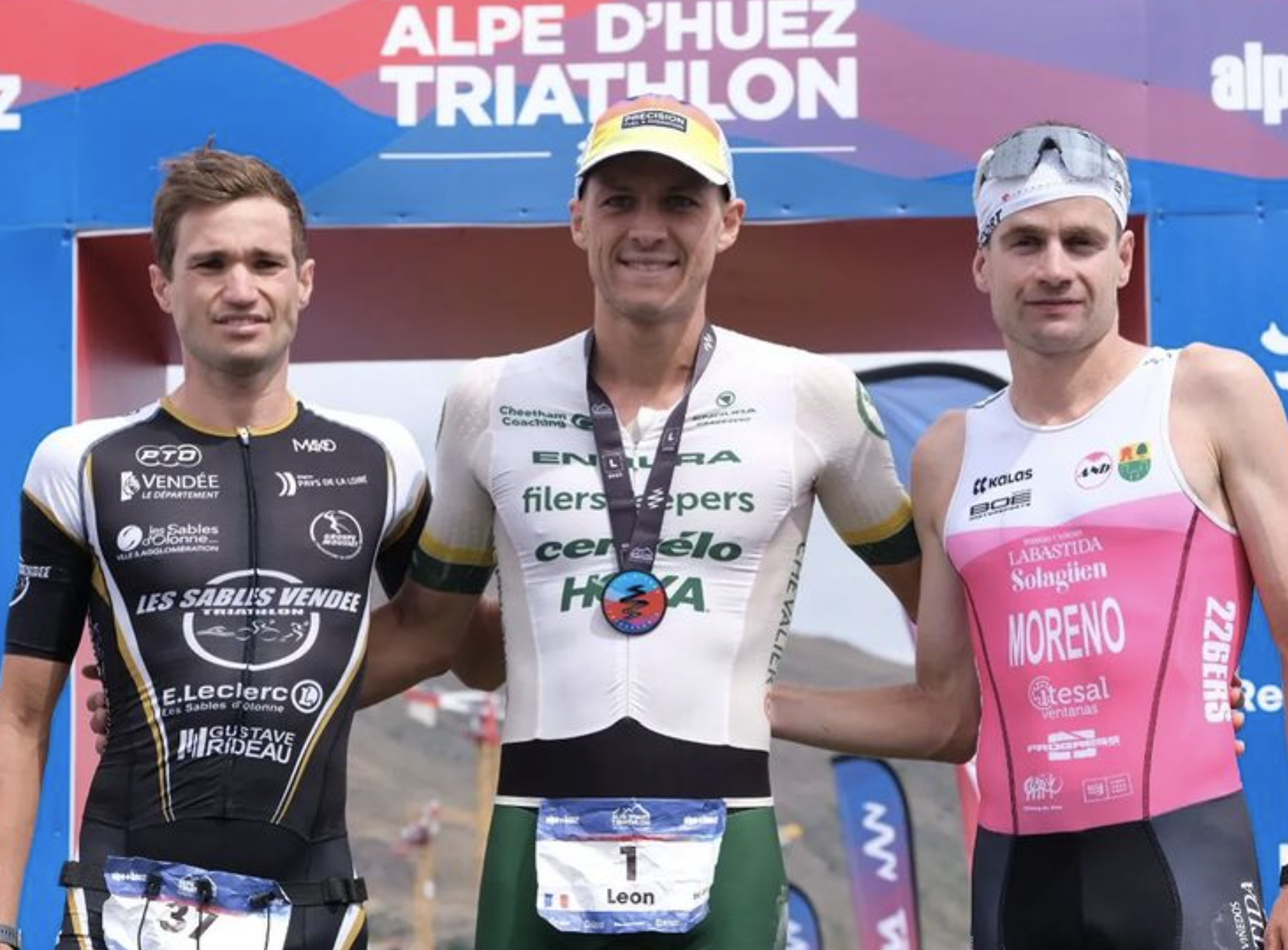 Albert Moreno regresa al podio del Triathlon Alpe d'Huez.
