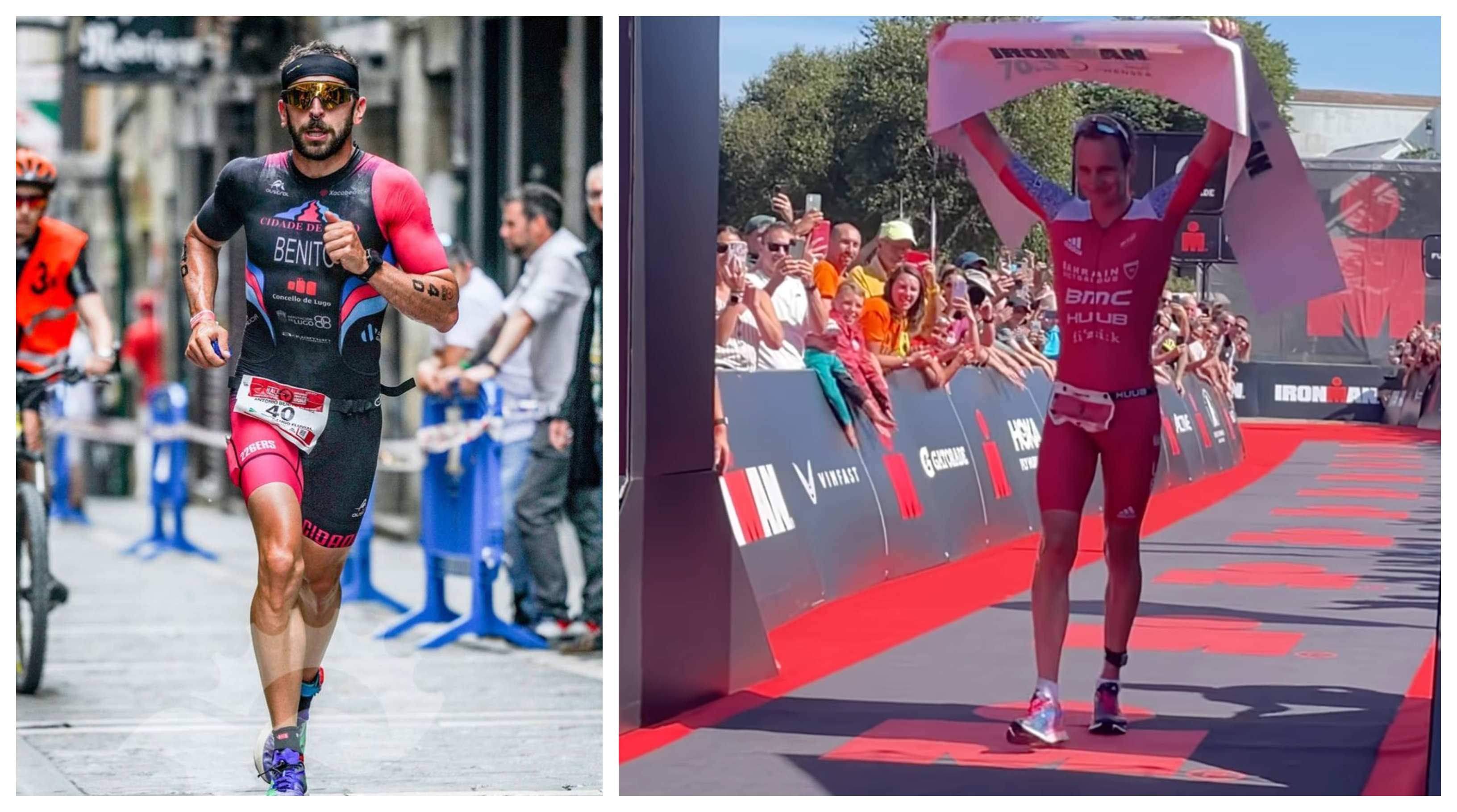 Sólo Alistair Brownlee puede con Antonio Benito en el IRONMAN 70.3 de Swansea
