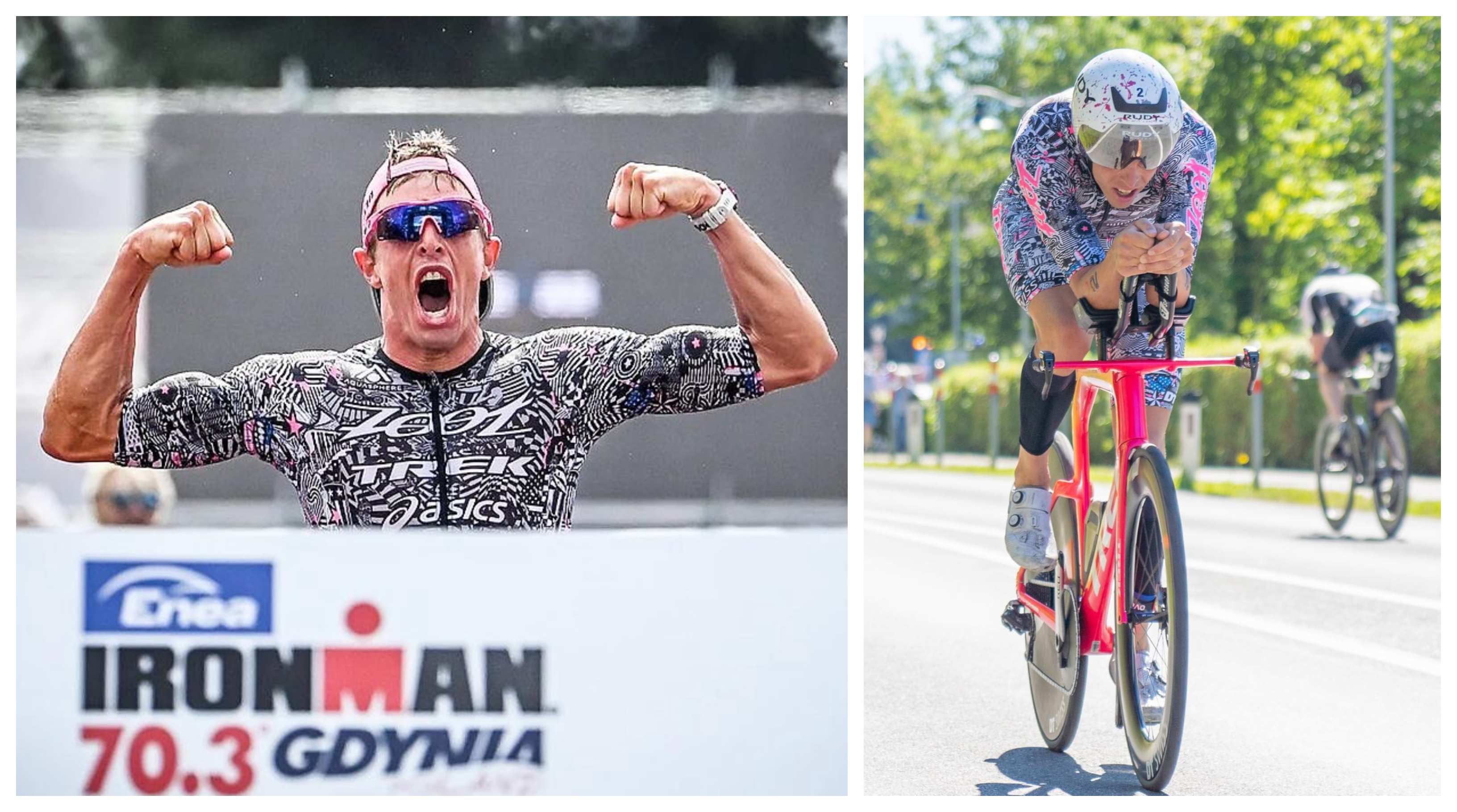 Sam Long conquista el iRONMAN 70.3 de Gdynia