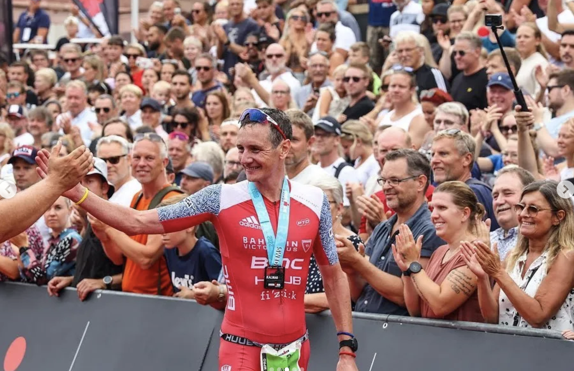 El doble campeón olímpico selló el sábado su billete para el Mundial IRONMAN de octubre.