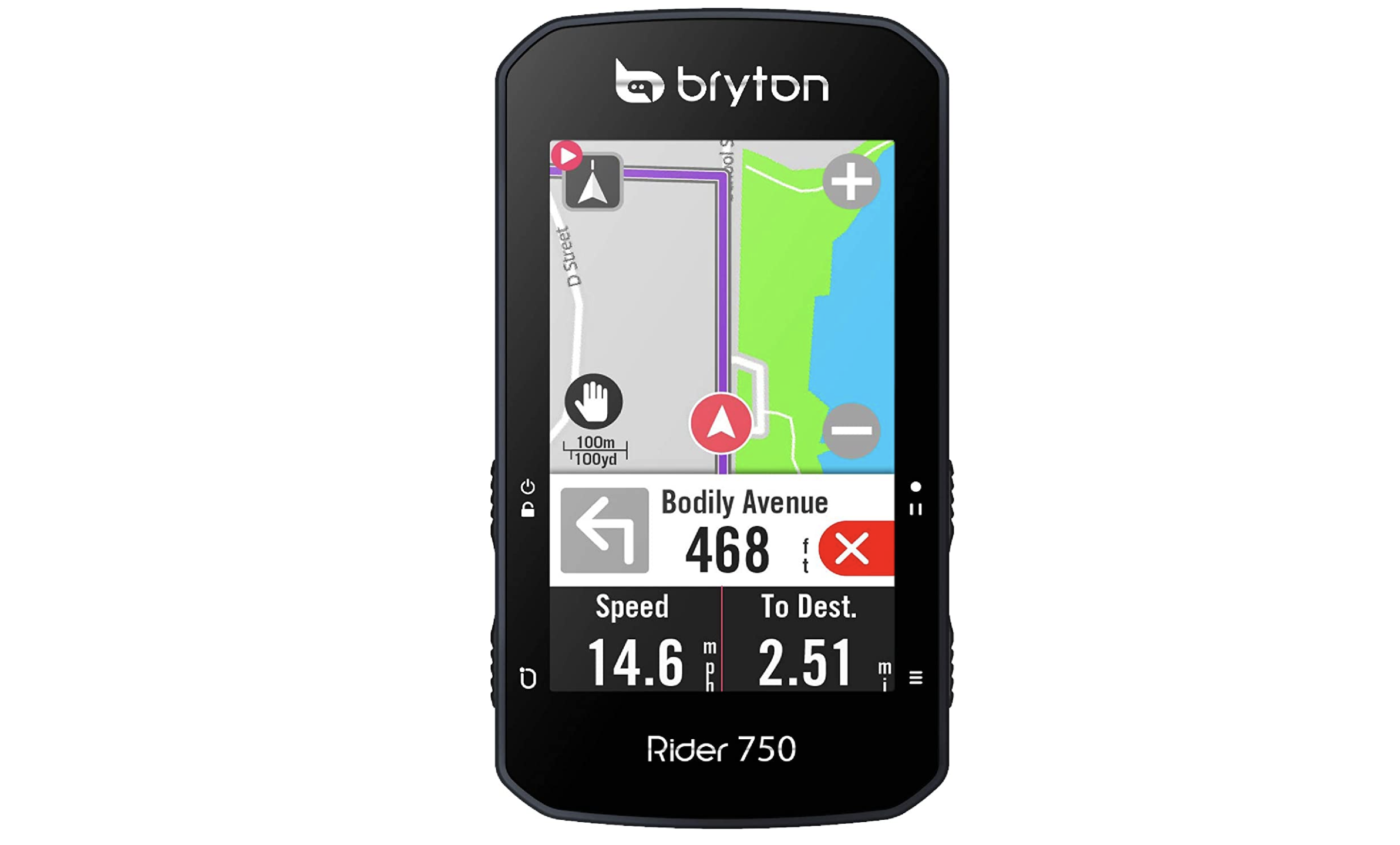 El GPS para ciclistas Bryton 750... con 25% de descuento.