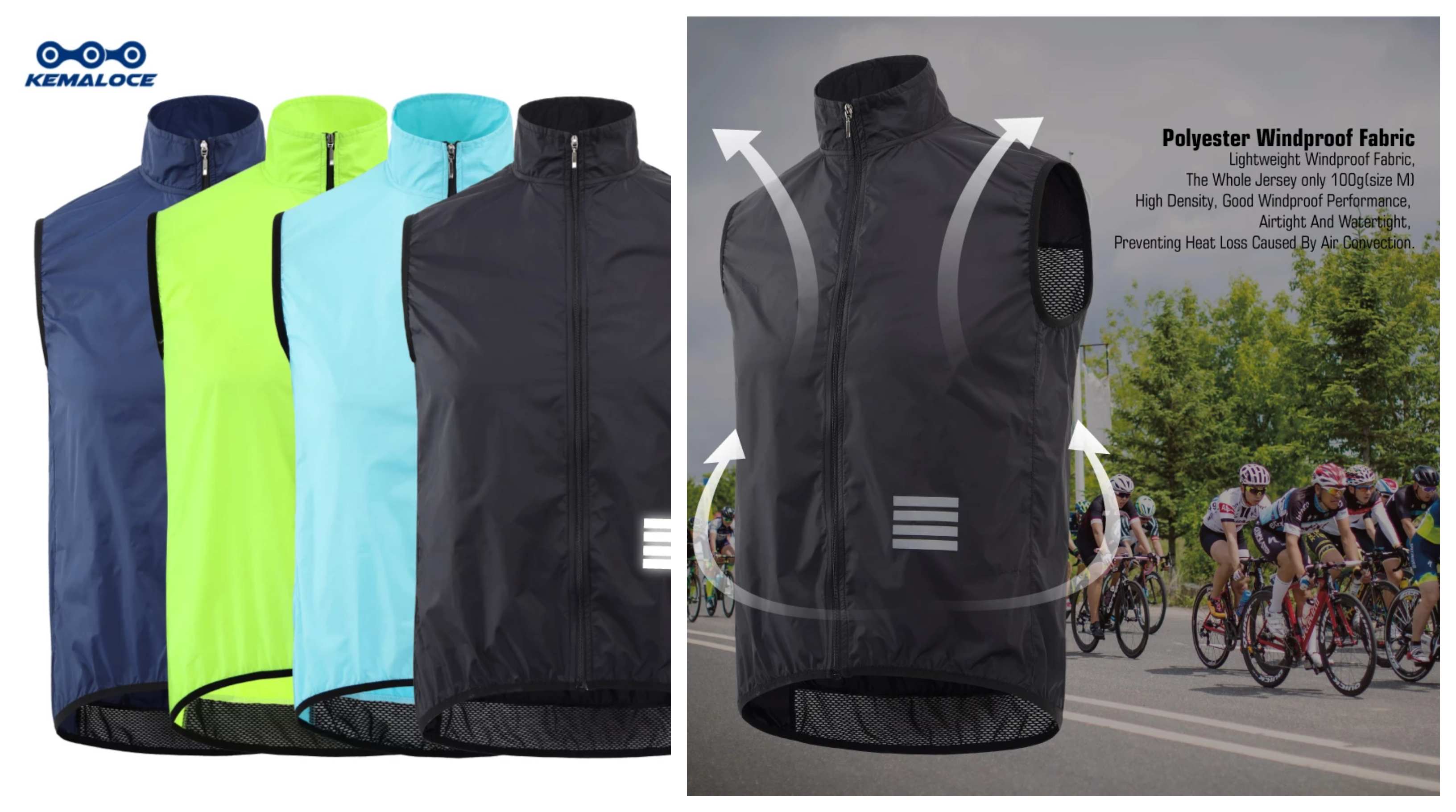 El chaleco para bicis de sólo 12 euros