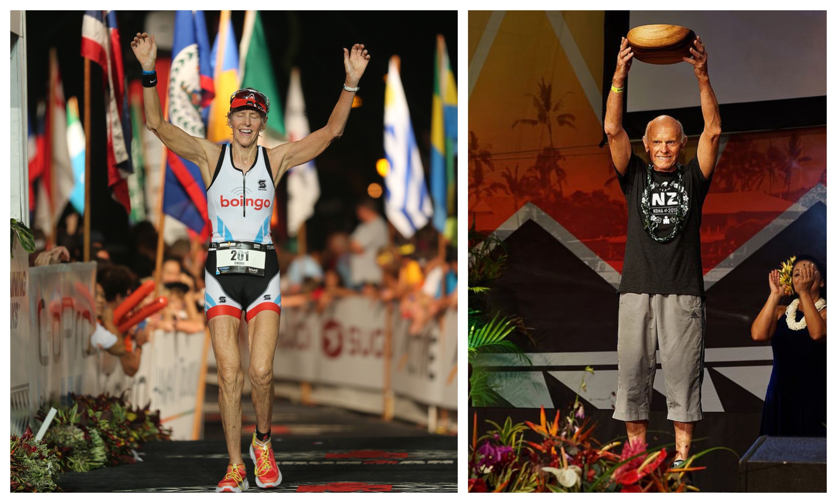 Los triatletas más veteranos del IRONMAN de Hawaii 2022.