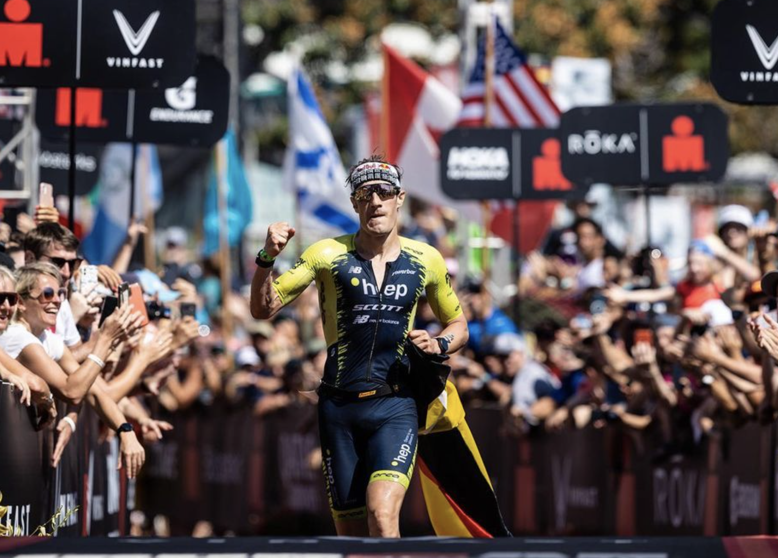 He visto el futuro del triatlón... es brillante no sólo por los ritmos, también por la personalidad