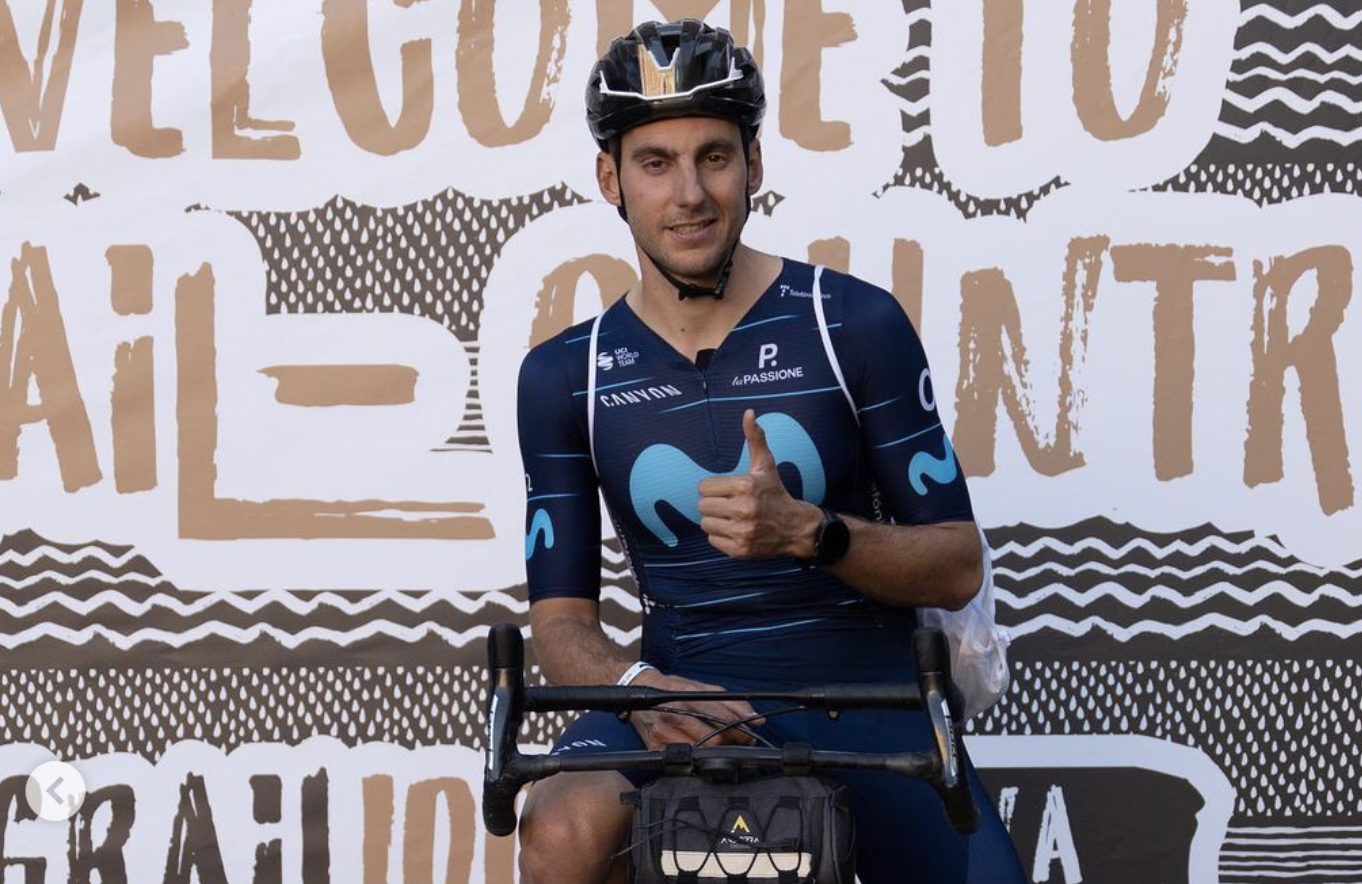Debut 'triatlético' sobresaliente del ciclista del Movistar Team.