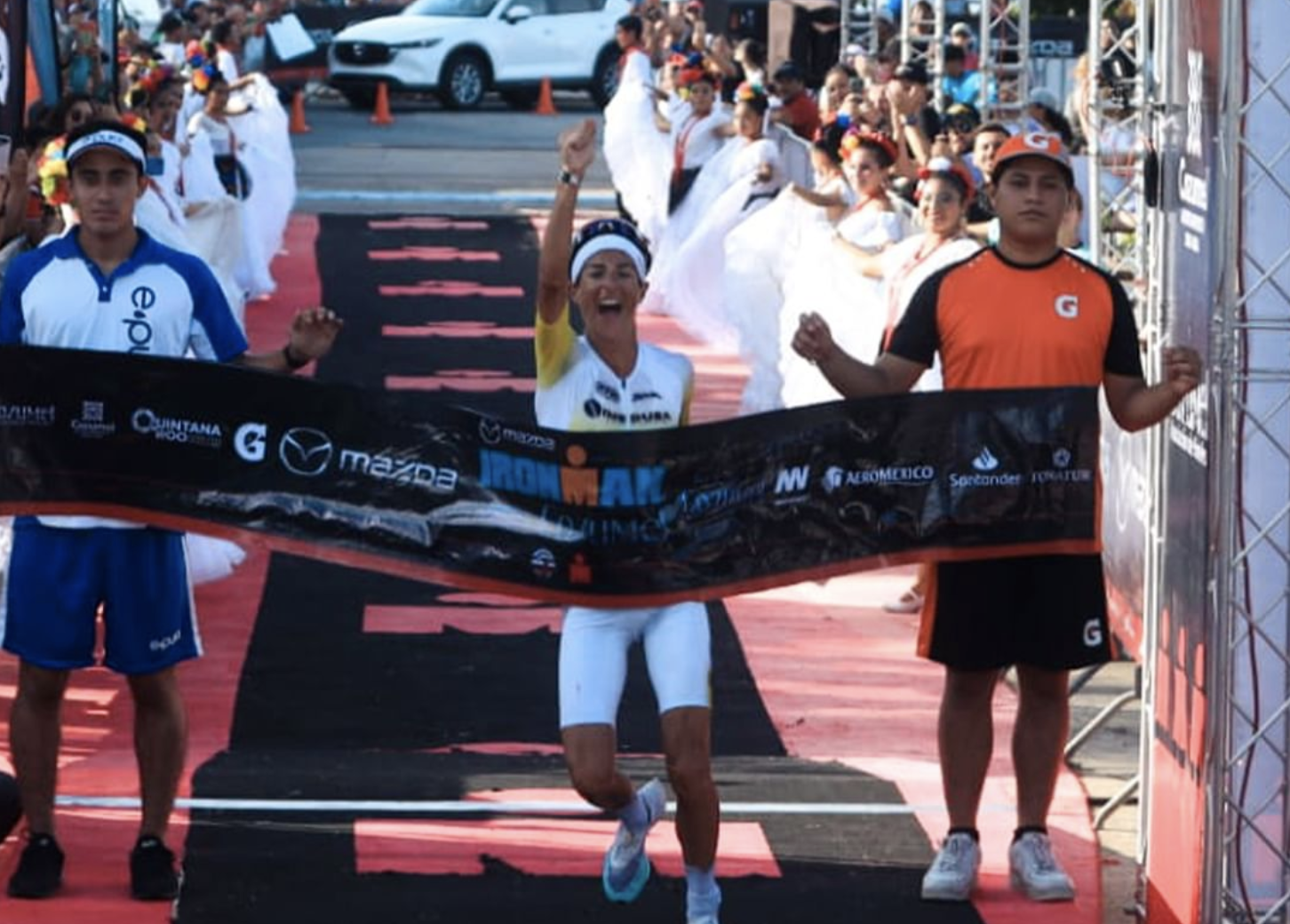 Gurutze Frades gana el IRONMAN de Cozumel.
