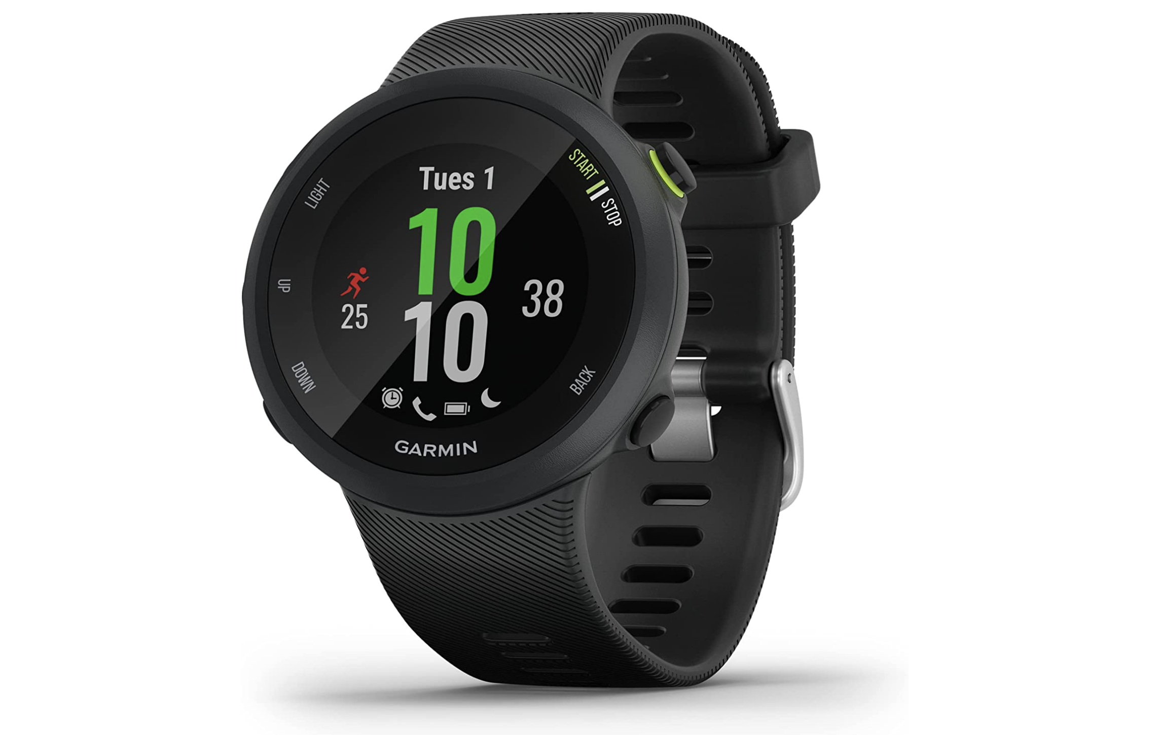 Mínimo histórico en el GARMIN FORERUNNER 45.