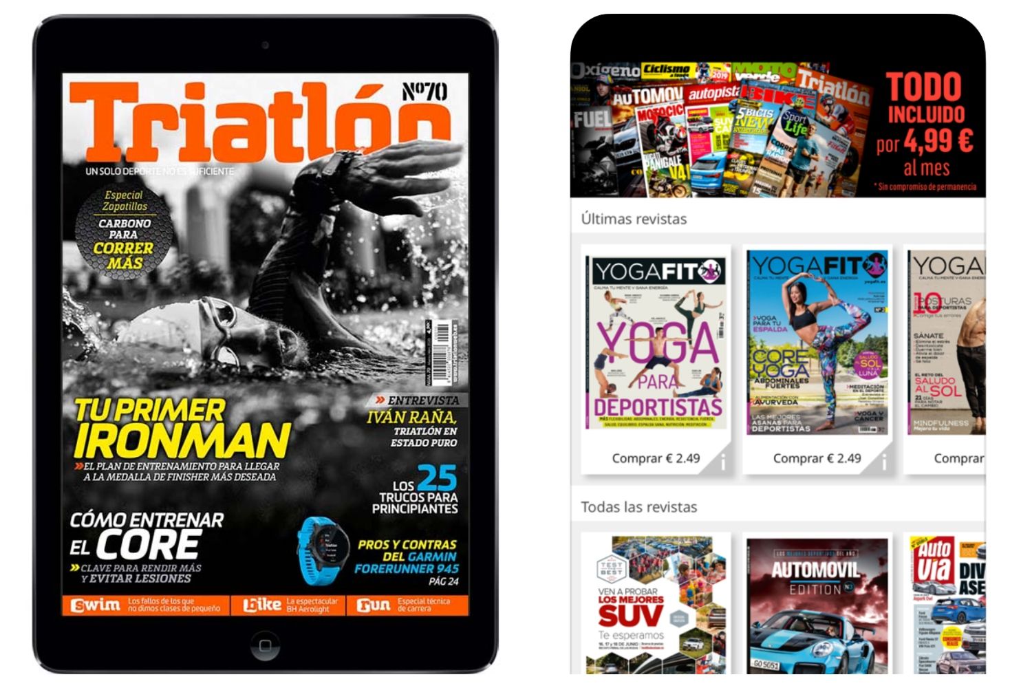 Descarga por sólo 2'99 la revista Triatlón de marzo-abril.