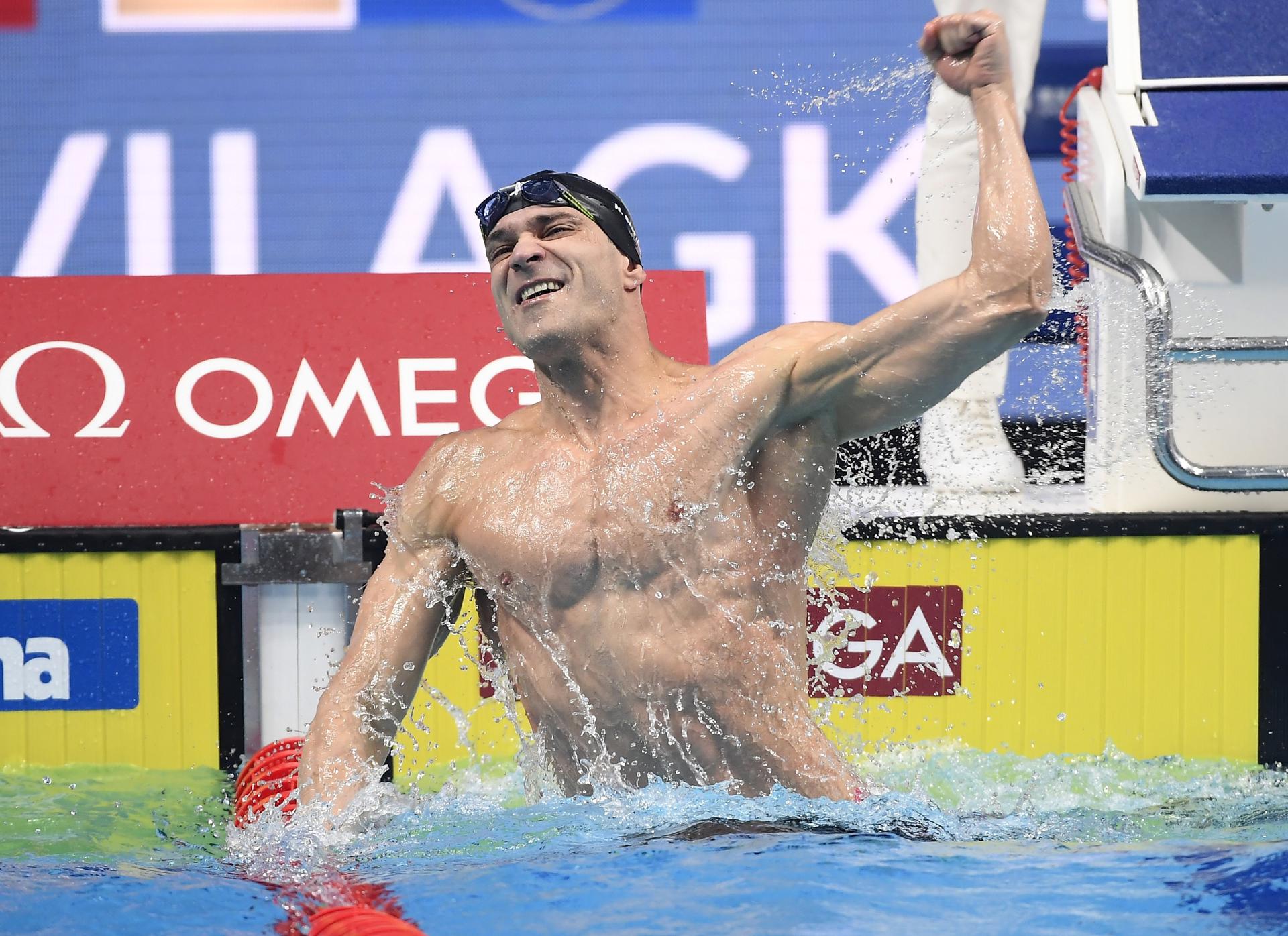 A sus casi 43 años el nadador brasileño Nicholas Santos volverá a pelear por el oro.