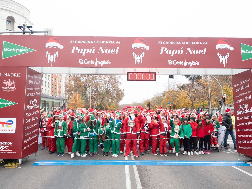 Carrera Papa Noel Salida