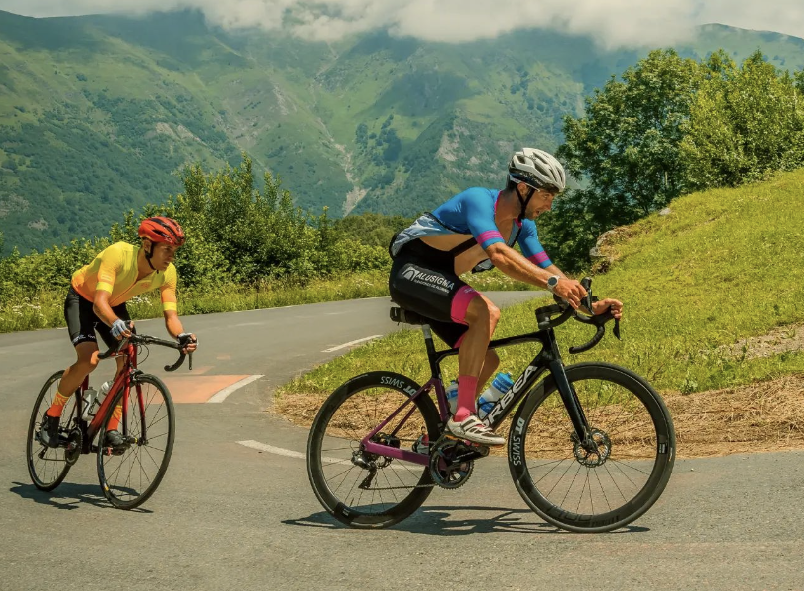 Pello Osoro, números de ciclista profesional en 2022.