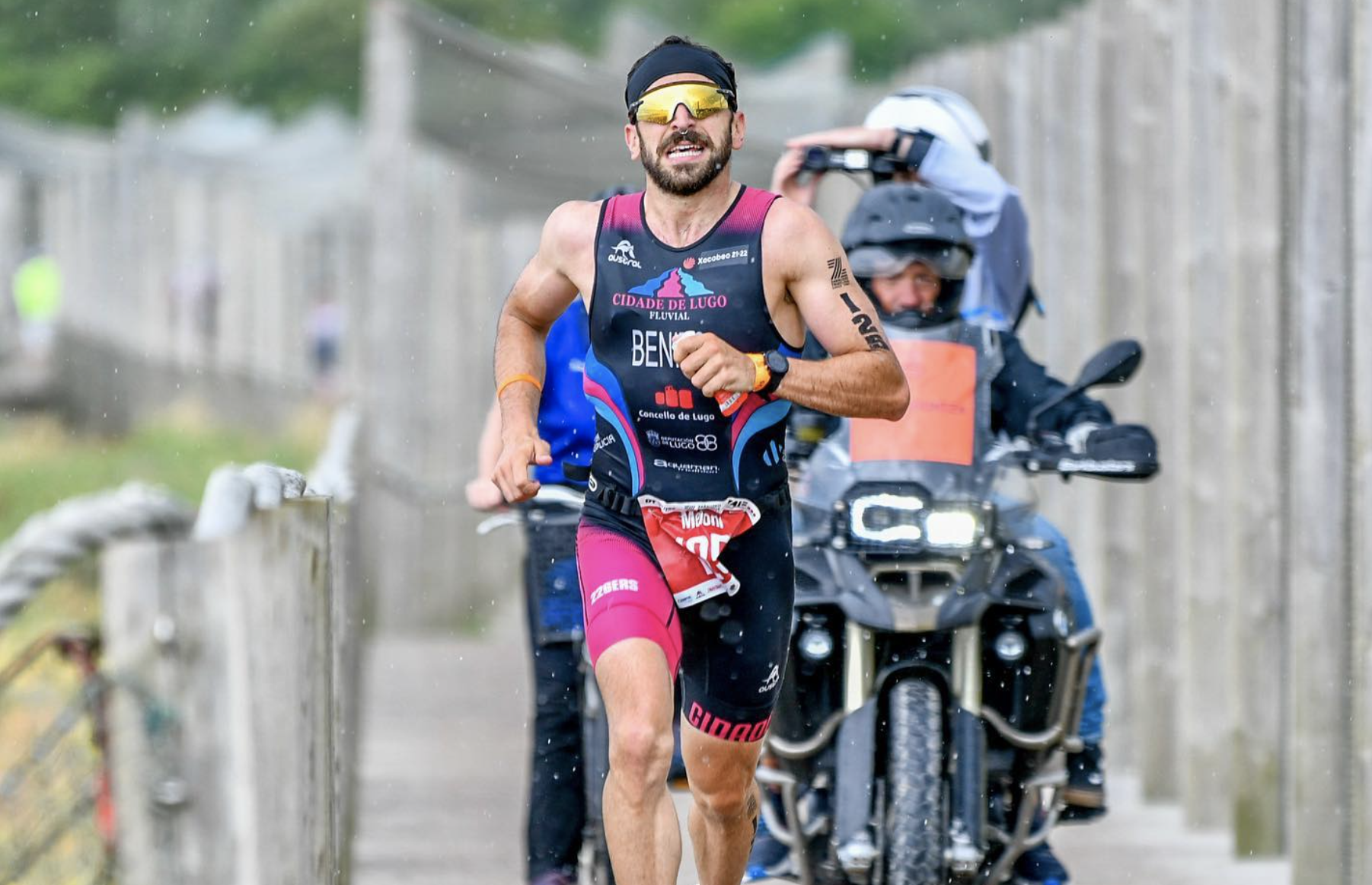 Antonio Benito gana el IRONMAN 70.3 de Pucón.