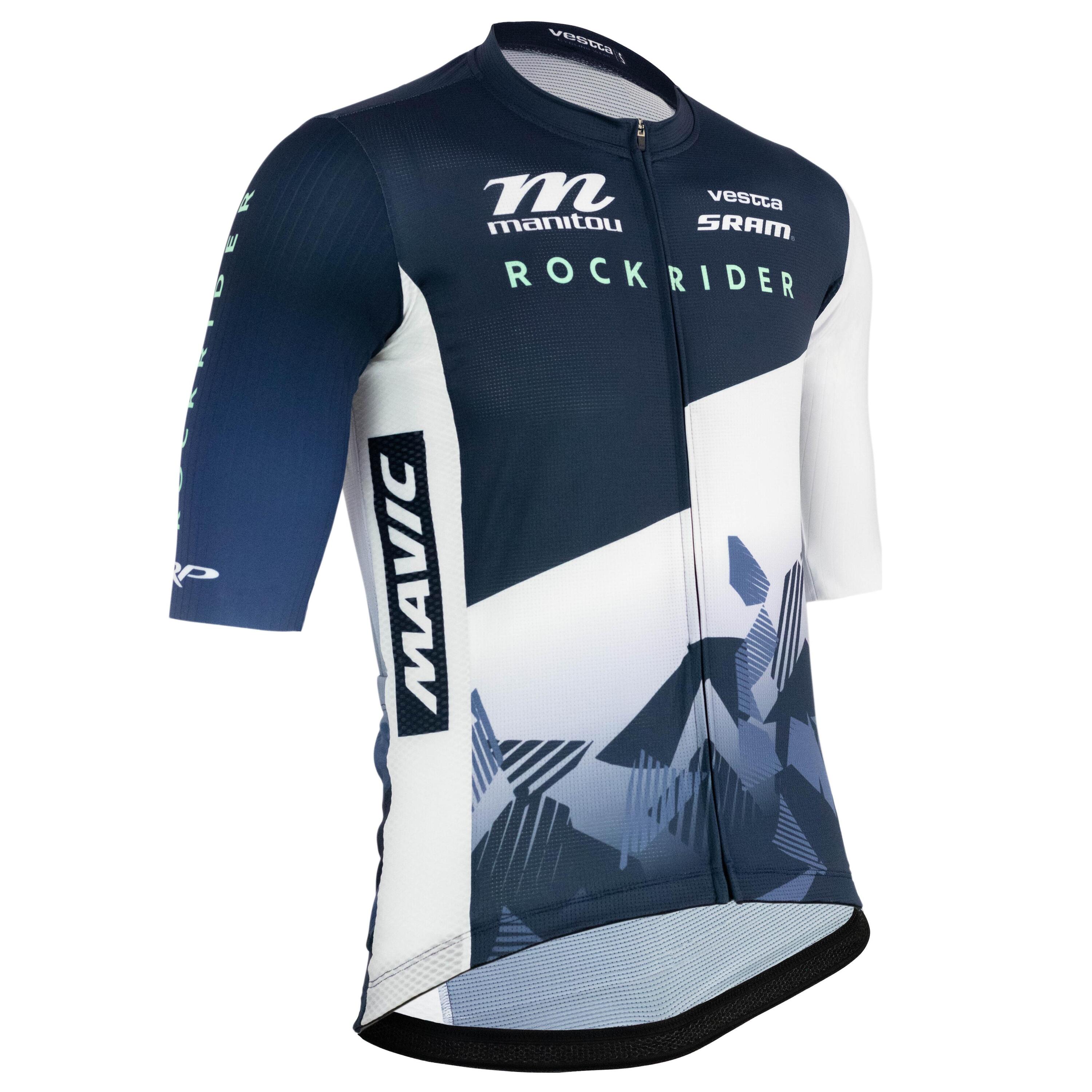 maillot corto ciclismo mtb vestta rockrider race replica team