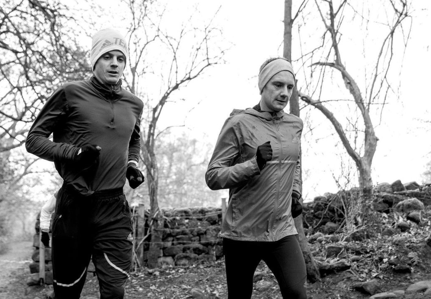 El entreno a pie de los sábados de los Brownlee.