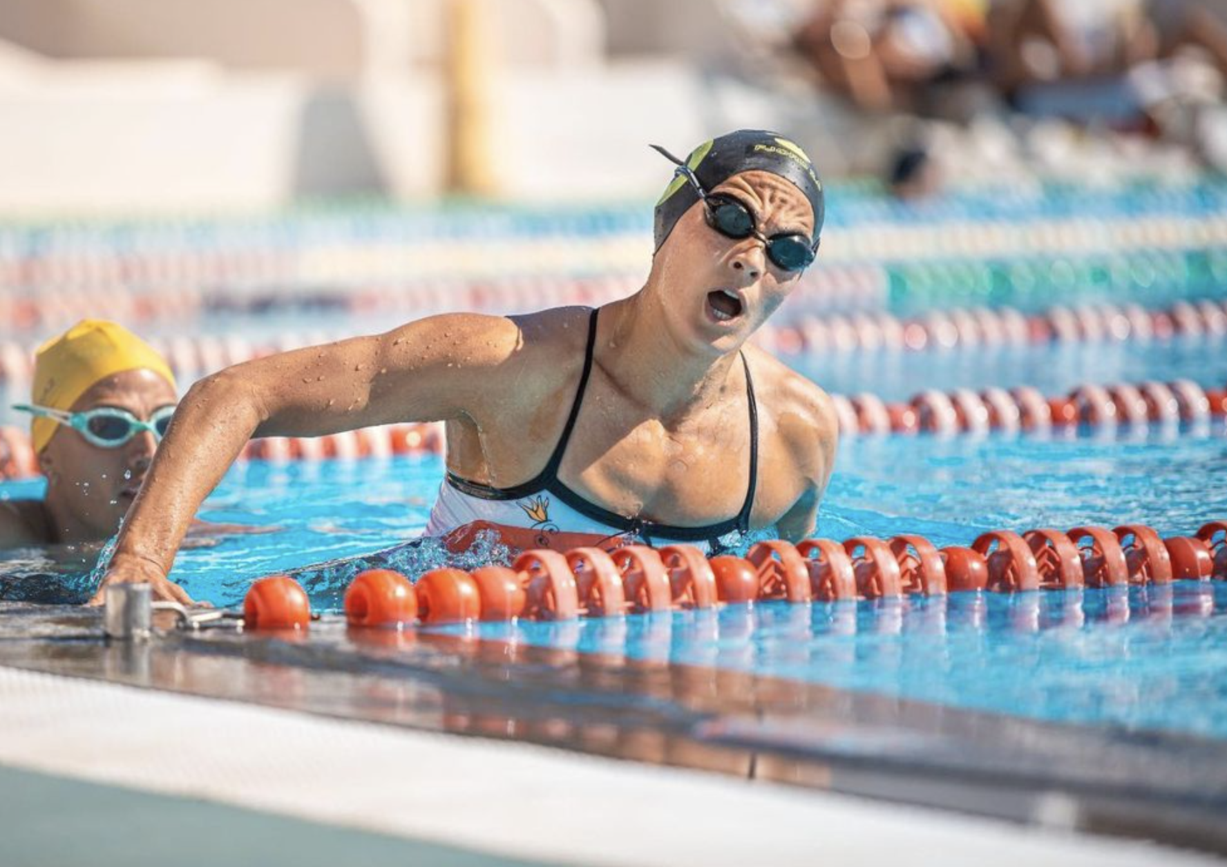 [VÍDEO] El entrenamiento de natación 'full gas' de Sara Pérez.
