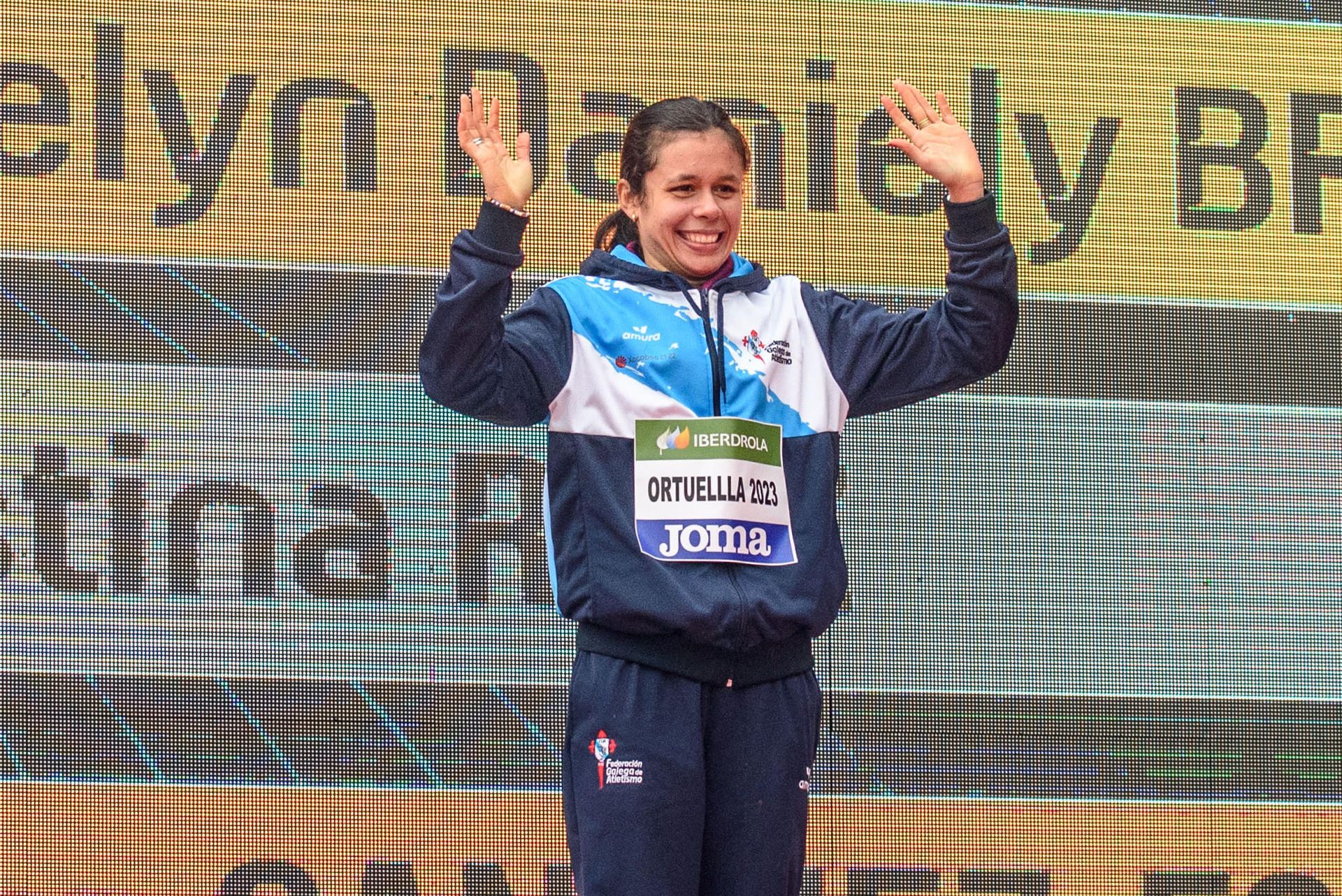 La triatleta Joselyn Brea, campeona de España de Cross.