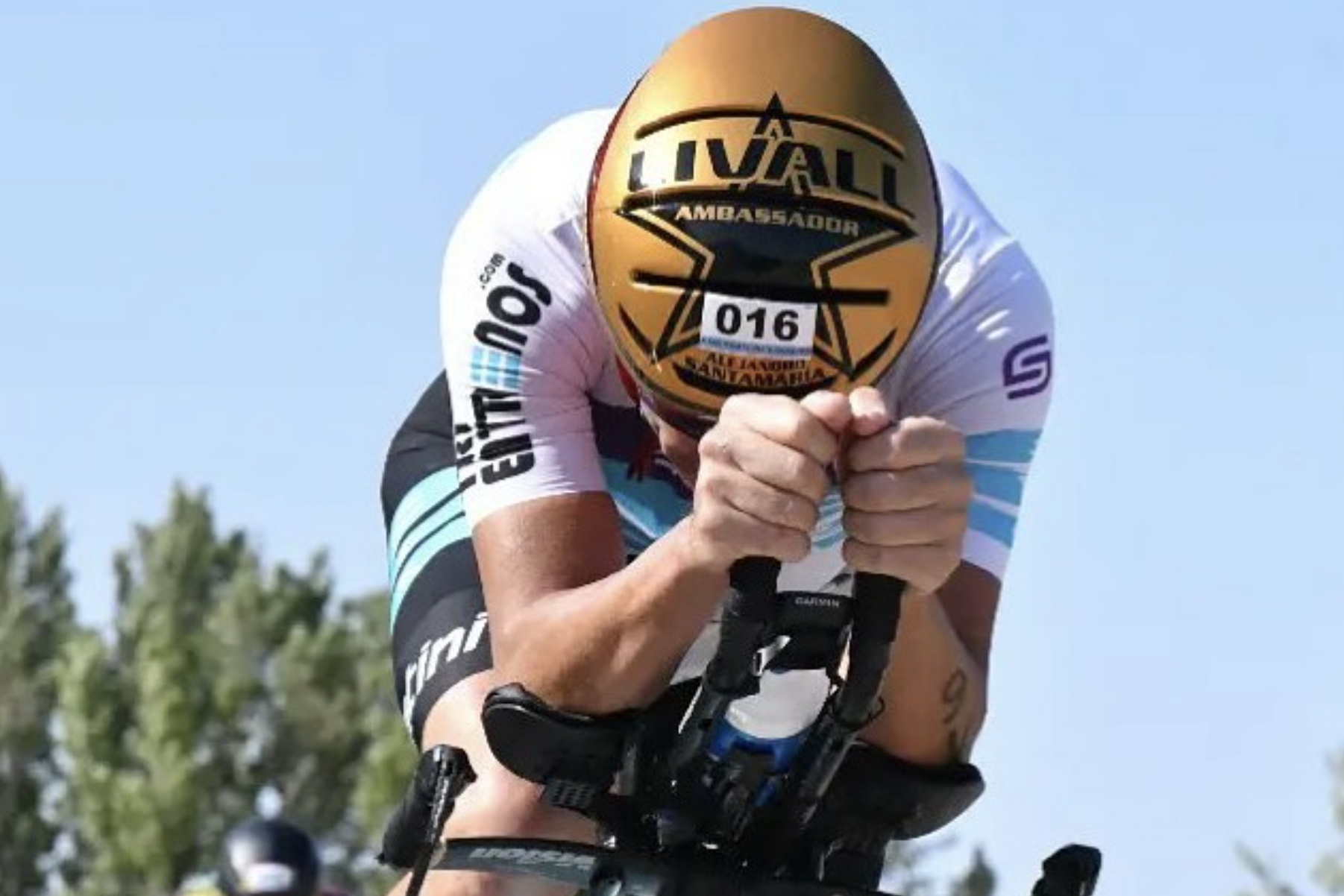 La manera de entender el triatlón de Alejandro Santamaría.