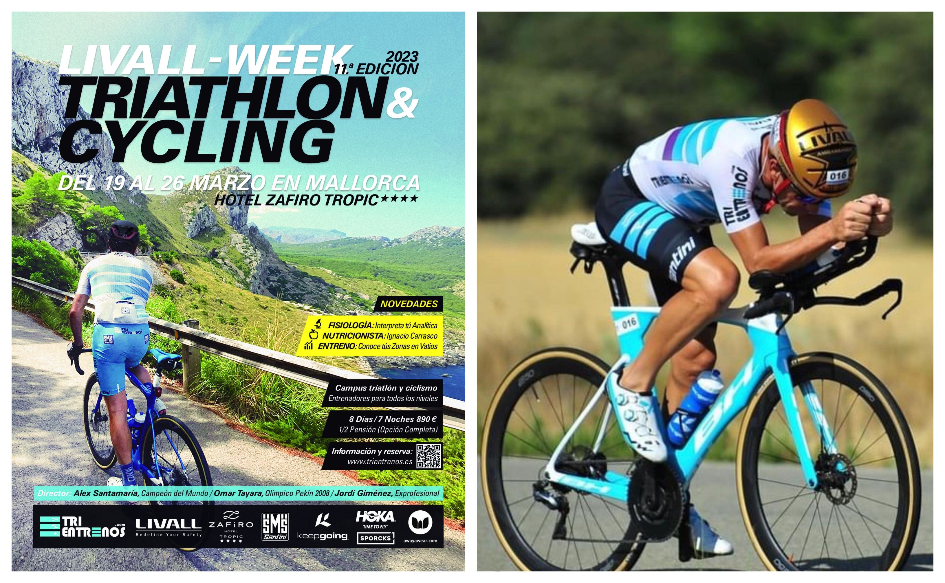 Apúntate ya al TriathlonWeek 2023 de Álex Santamaría