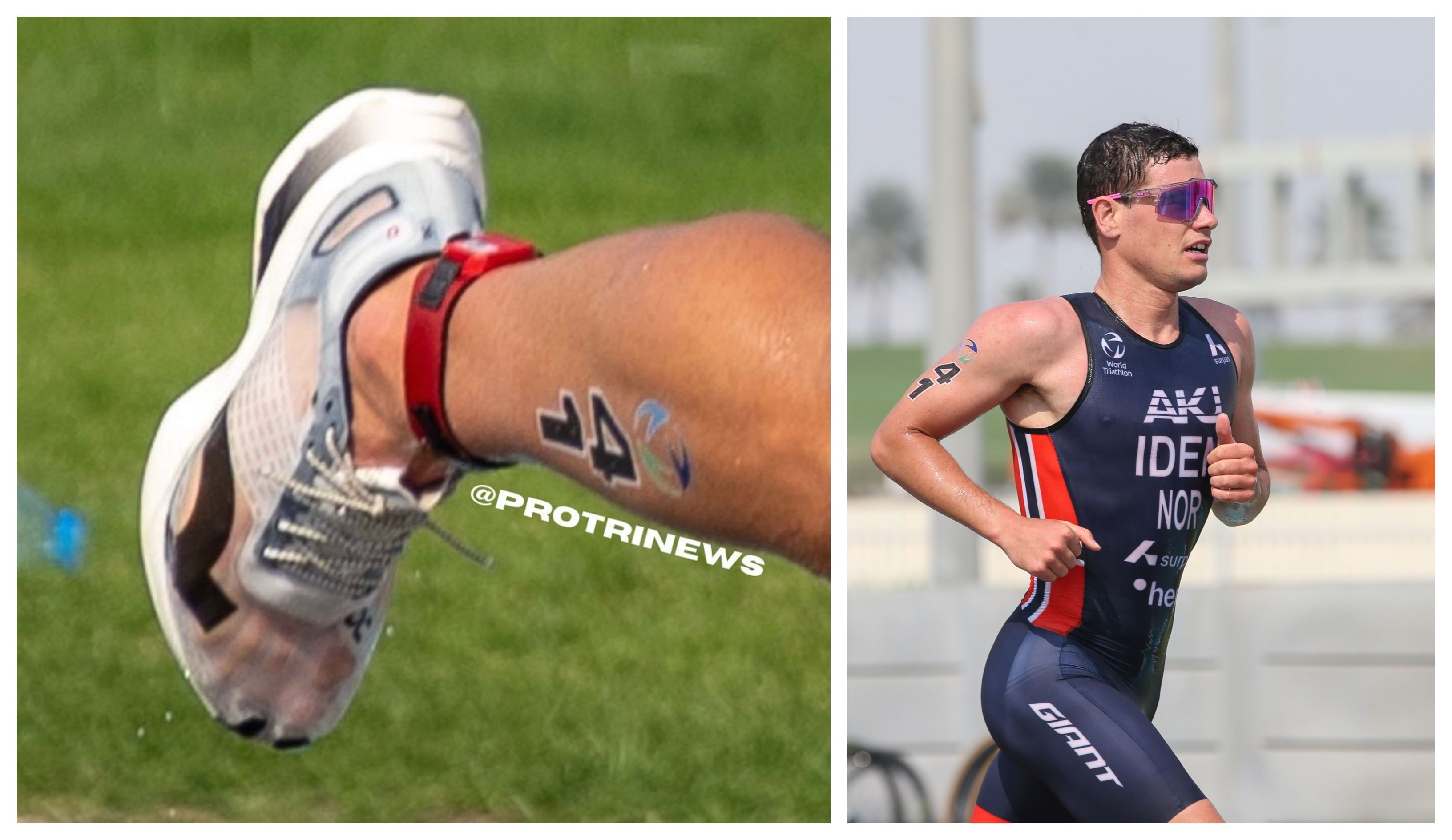 Las zapatillas On CloudTRI 1 que usó Gustav Iden en las Series Mundiales eran legales