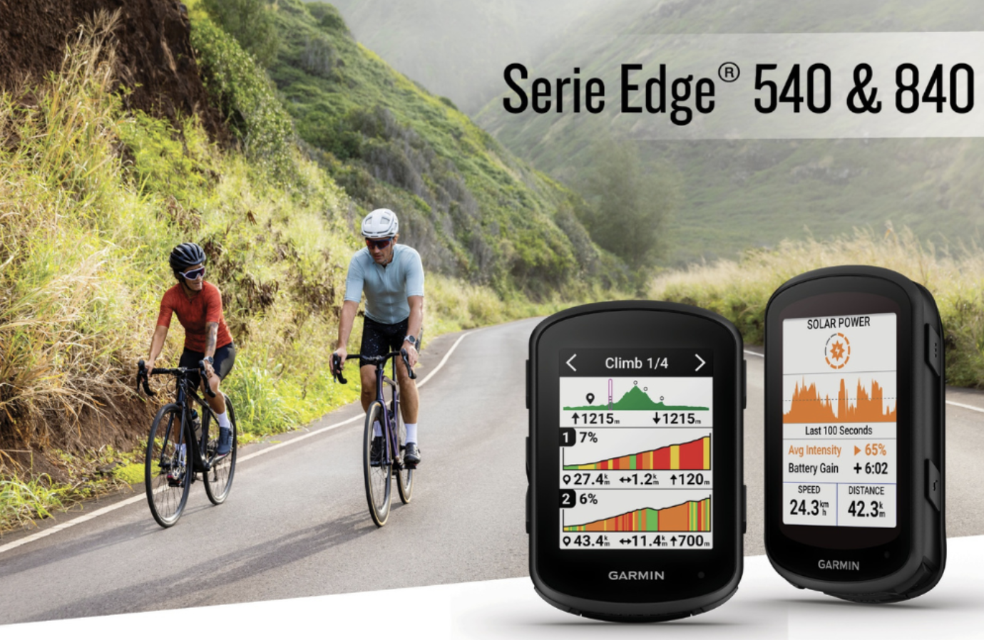 Garmin continúa renovando sus Serie Edge.
