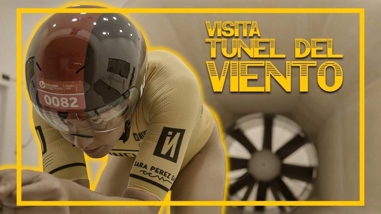 Sara Pérez, en el túnel de viento de Silverstone
