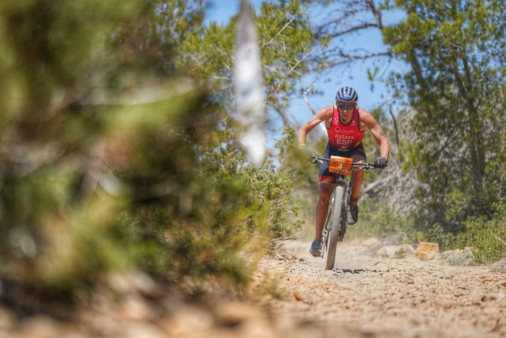 Rubén Ruzafa, 5º en el Mundial de Triatlón Cross de Ibiza.