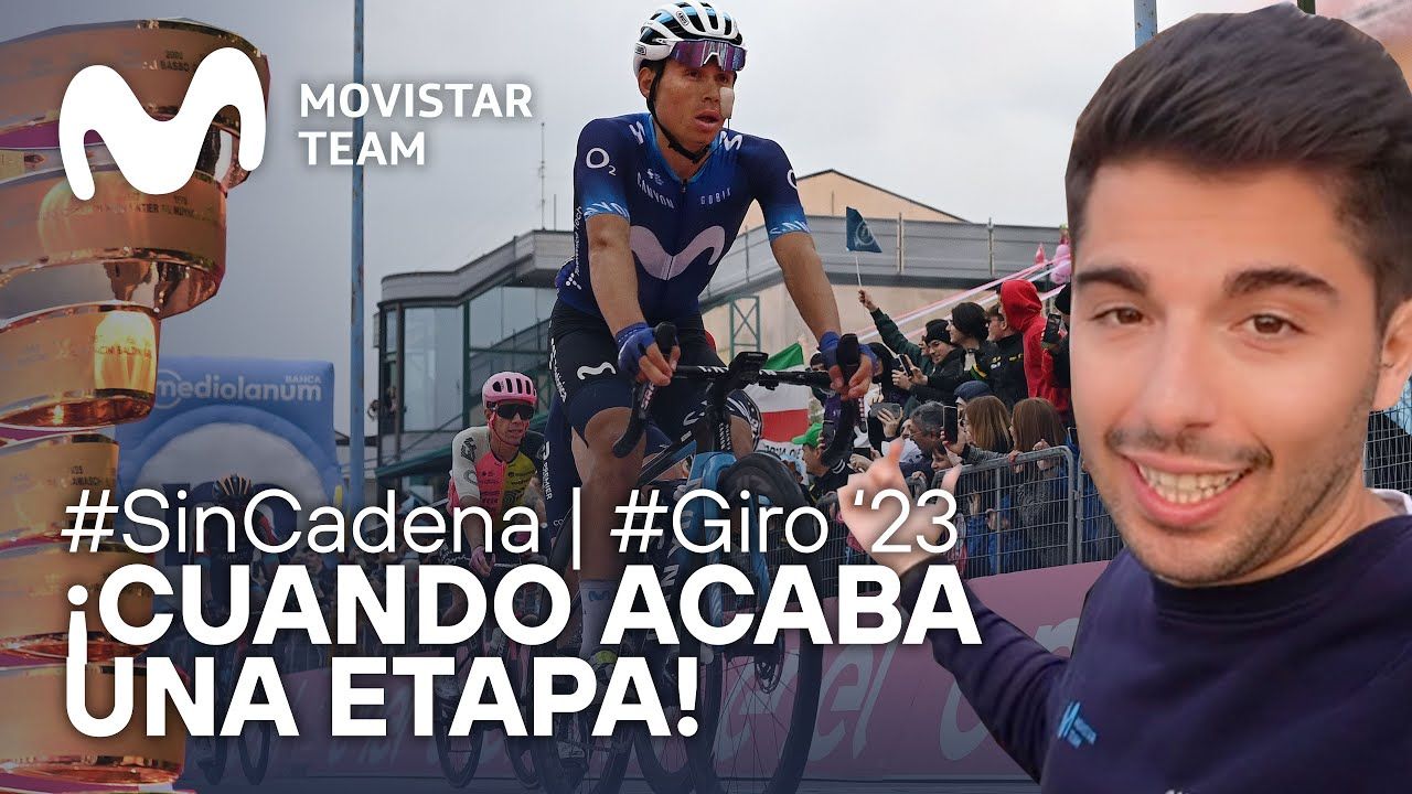 Qué ocurre cuando acaba una etapa del Giro de Italia.