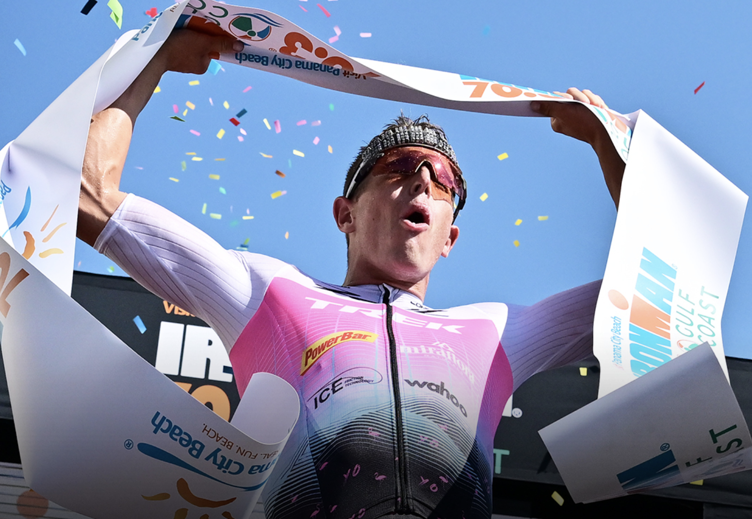 El triatleta estadounidense se ha impuesto este sábado en el IRONMAN 70.3 Gulf Coast.